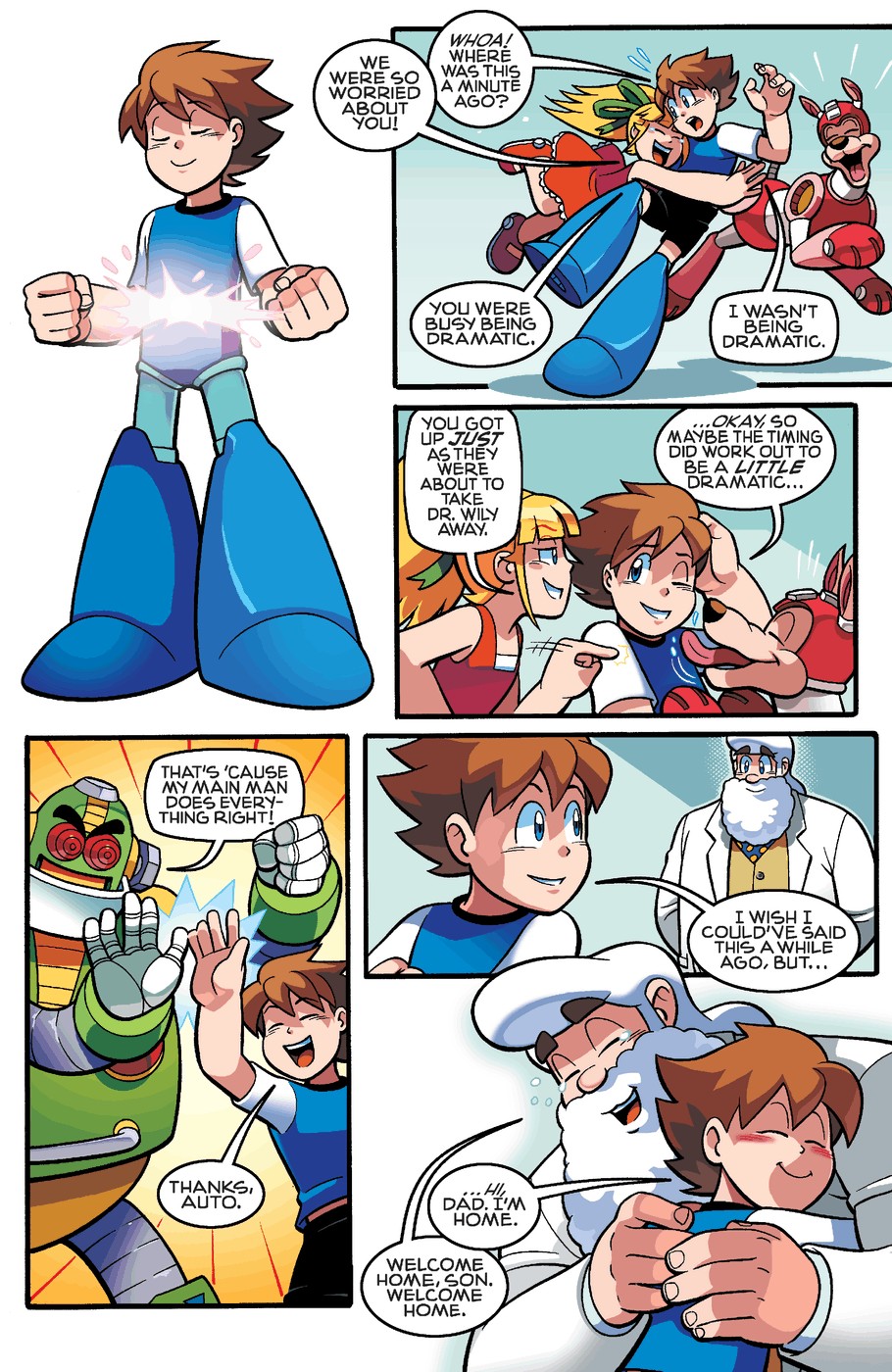 Read online Mega Man comic -  Issue #33 - 21