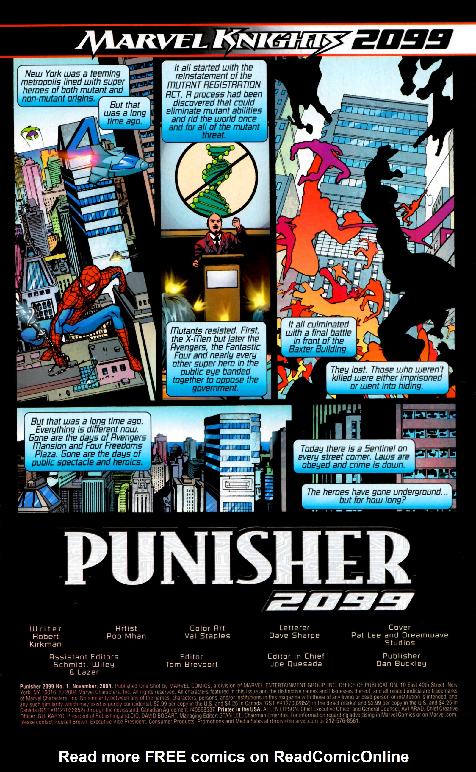 Read online The Punisher 2099 comic -  Issue # Full - 2