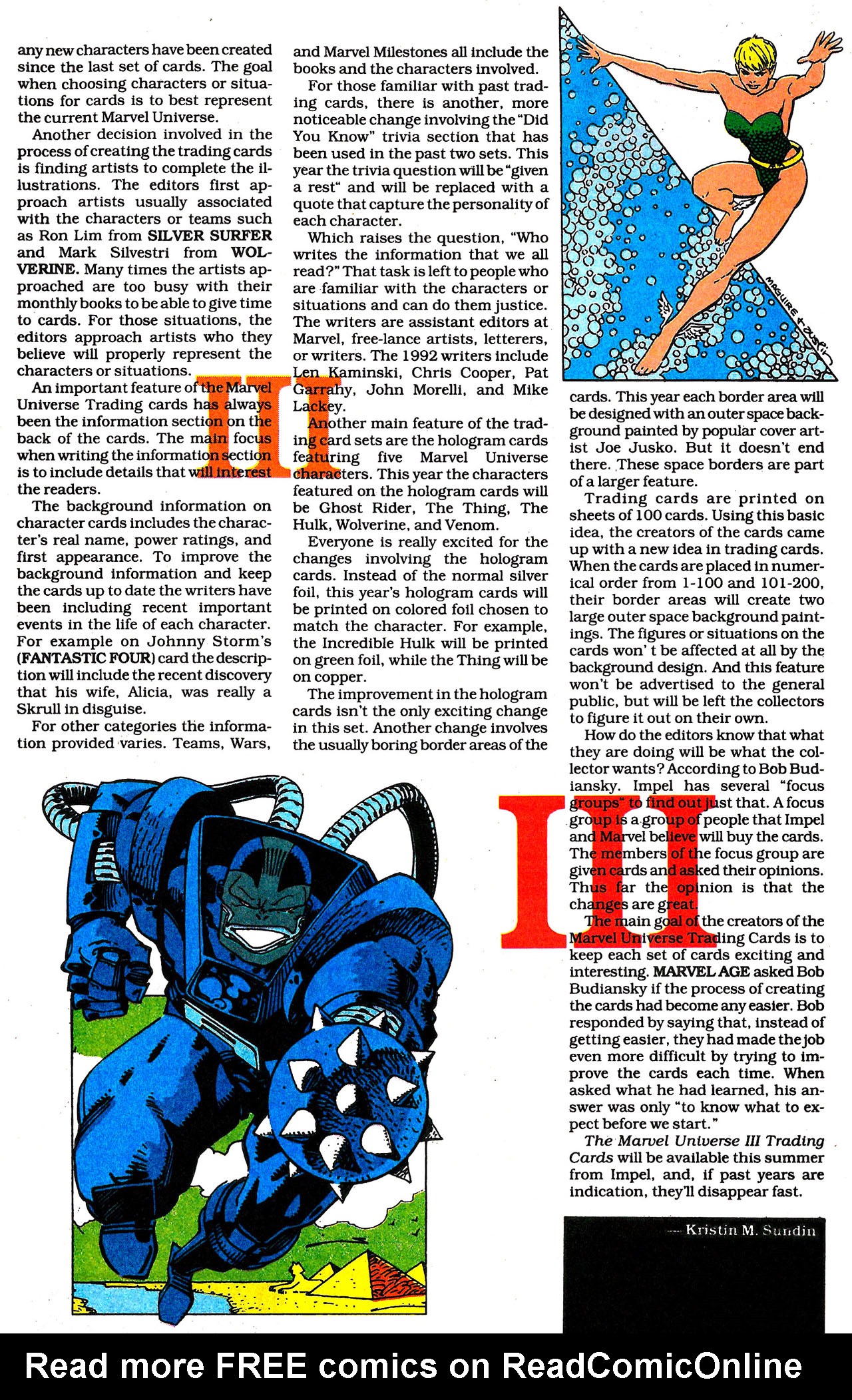 Read online Marvel Age comic -  Issue #115 - 27