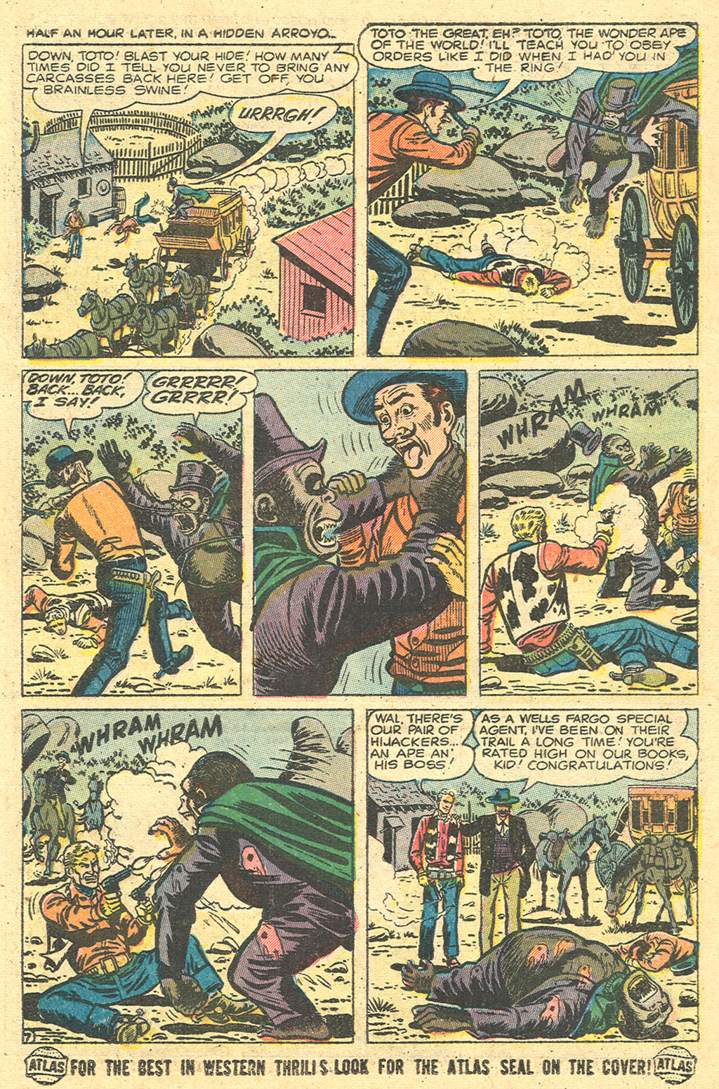 Read online Kid Colt Outlaw comic -  Issue #32 - 32