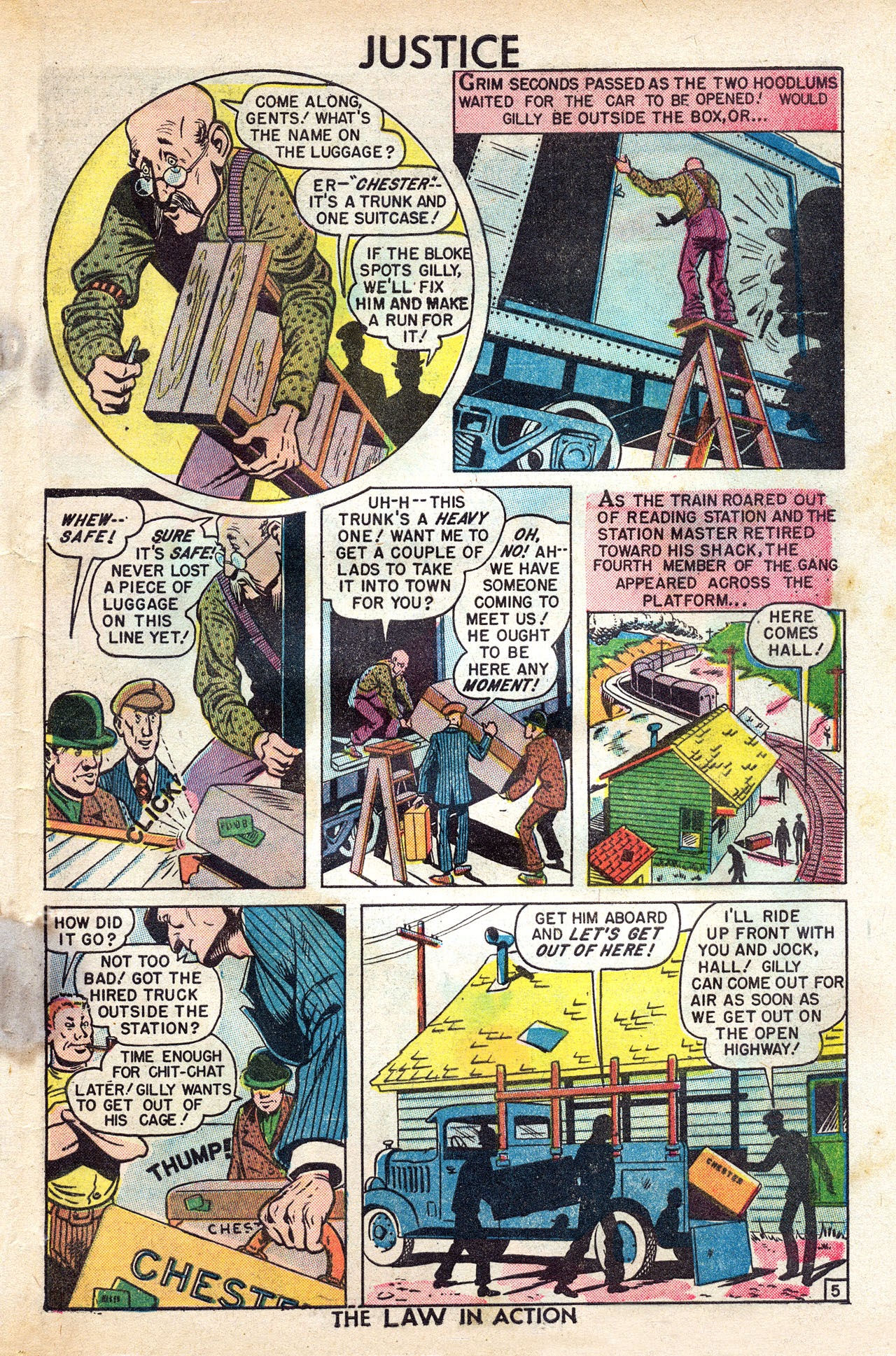 Read online Justice Comics (1948) comic -  Issue #7 - 29