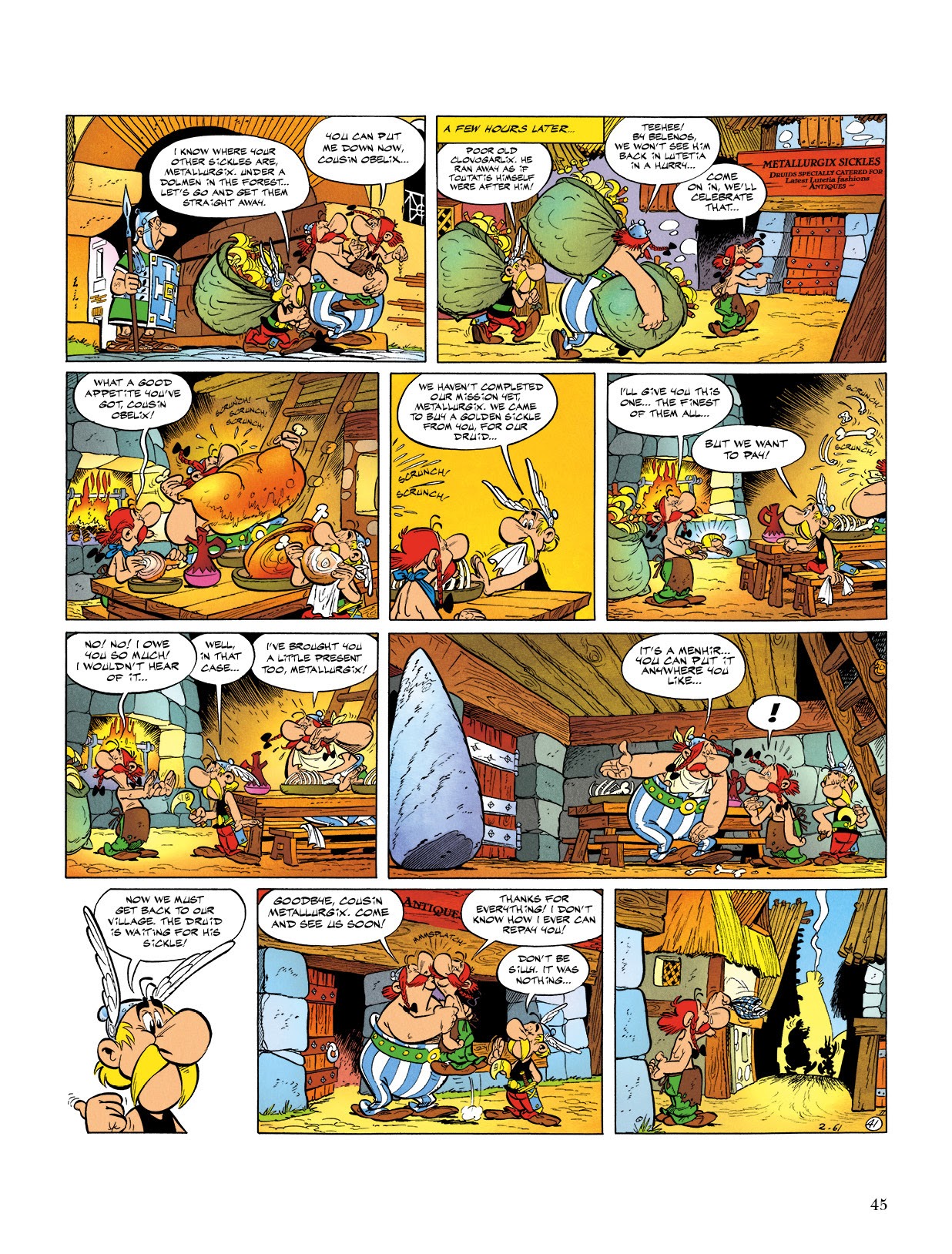 Read online Asterix comic -  Issue #2 - 46