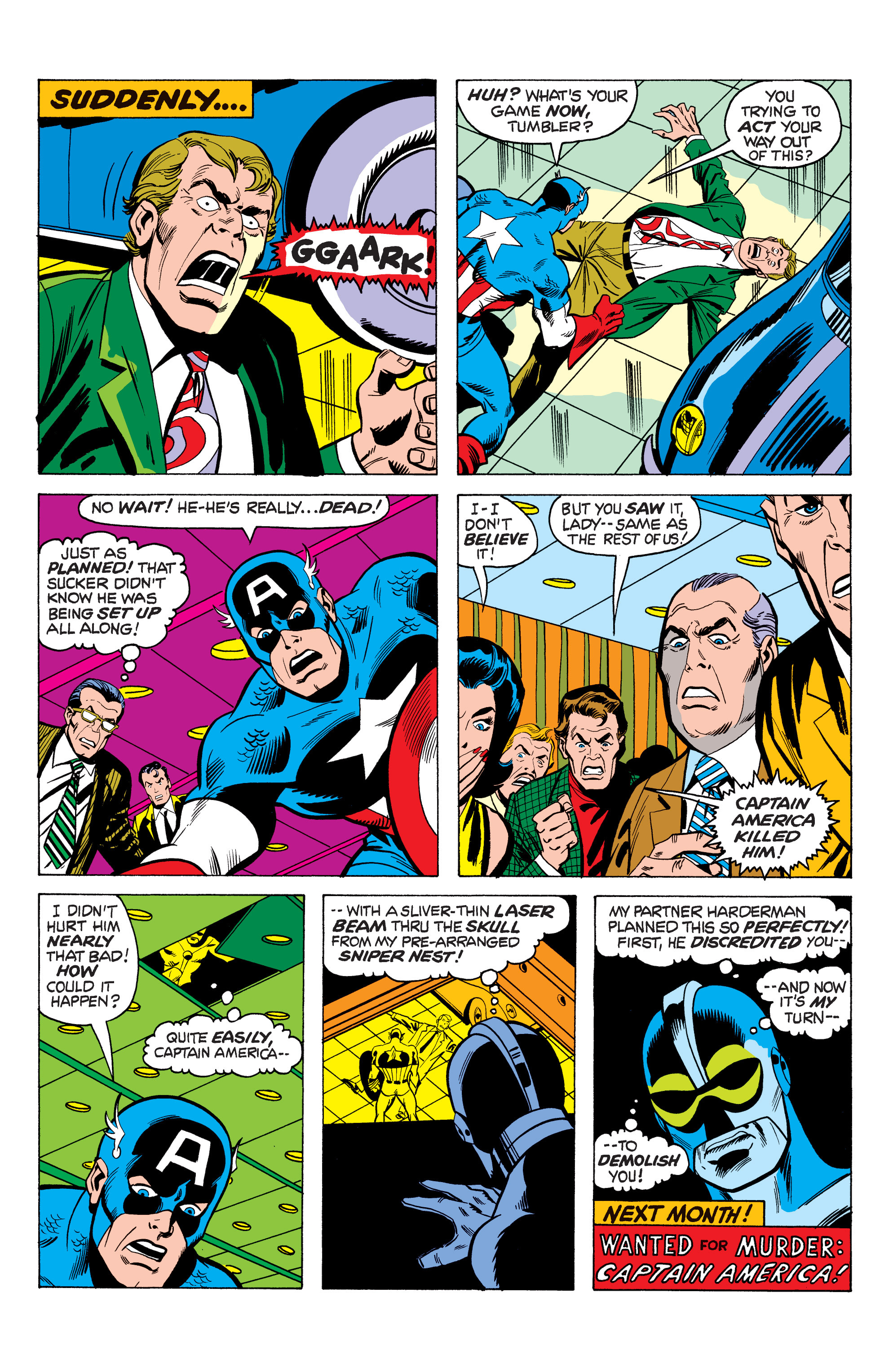 Read online Marvel Masterworks: Captain America comic -  Issue # TPB 8 (Part 3) - 12