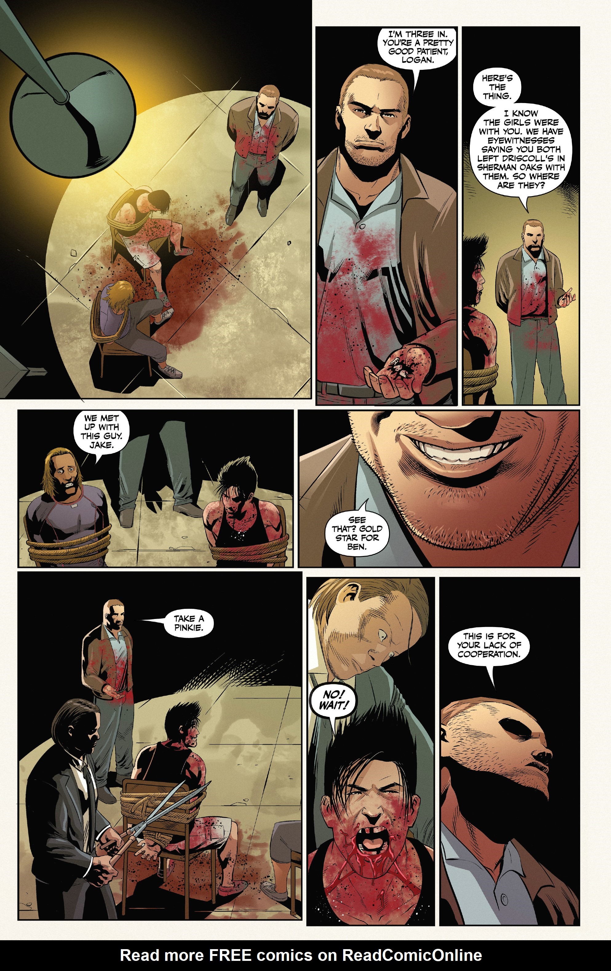 Read online Hellchild: Blood Money comic -  Issue #1 - 12