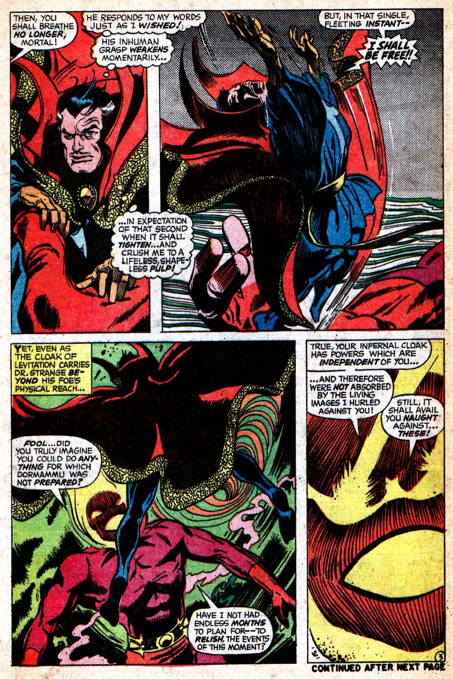 Read online Marvel Masterworks: Doctor Strange comic -  Issue # TPB 3 - 68