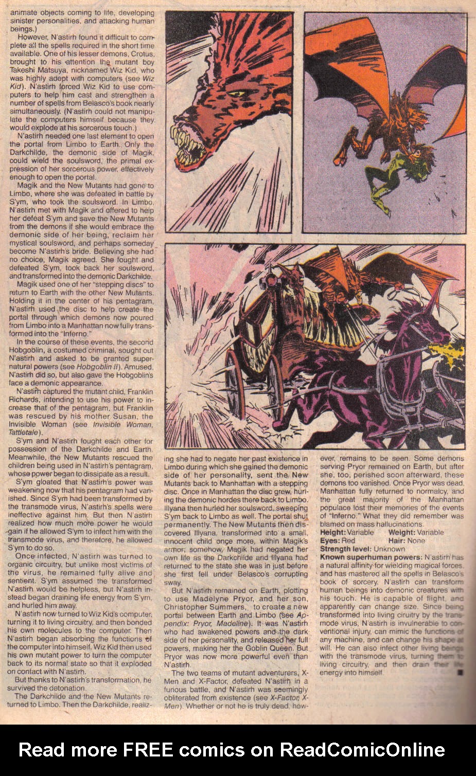 Read online The Official Handbook of the Marvel Universe: Update '89 comic -  Issue #5 - 27