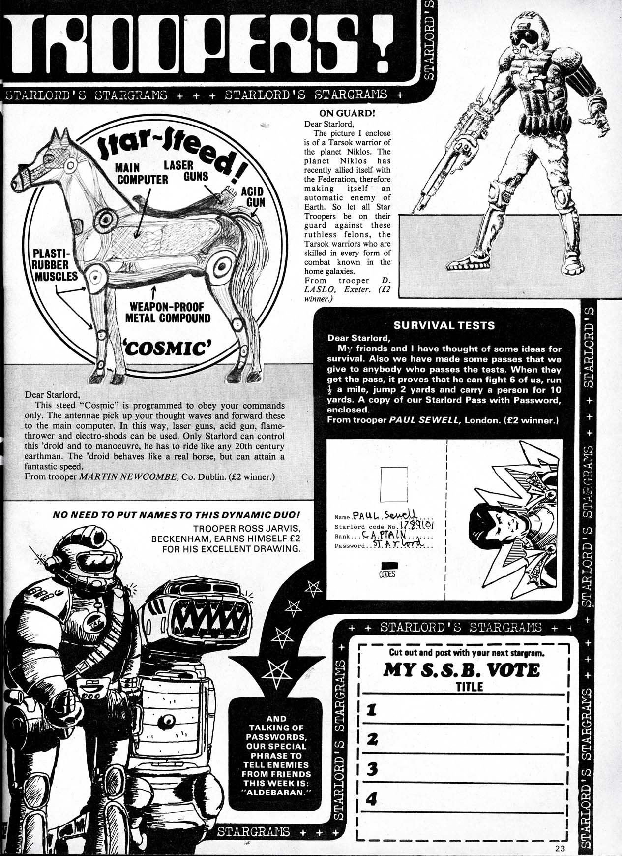 Read online Starlord comic -  Issue #18 - 22