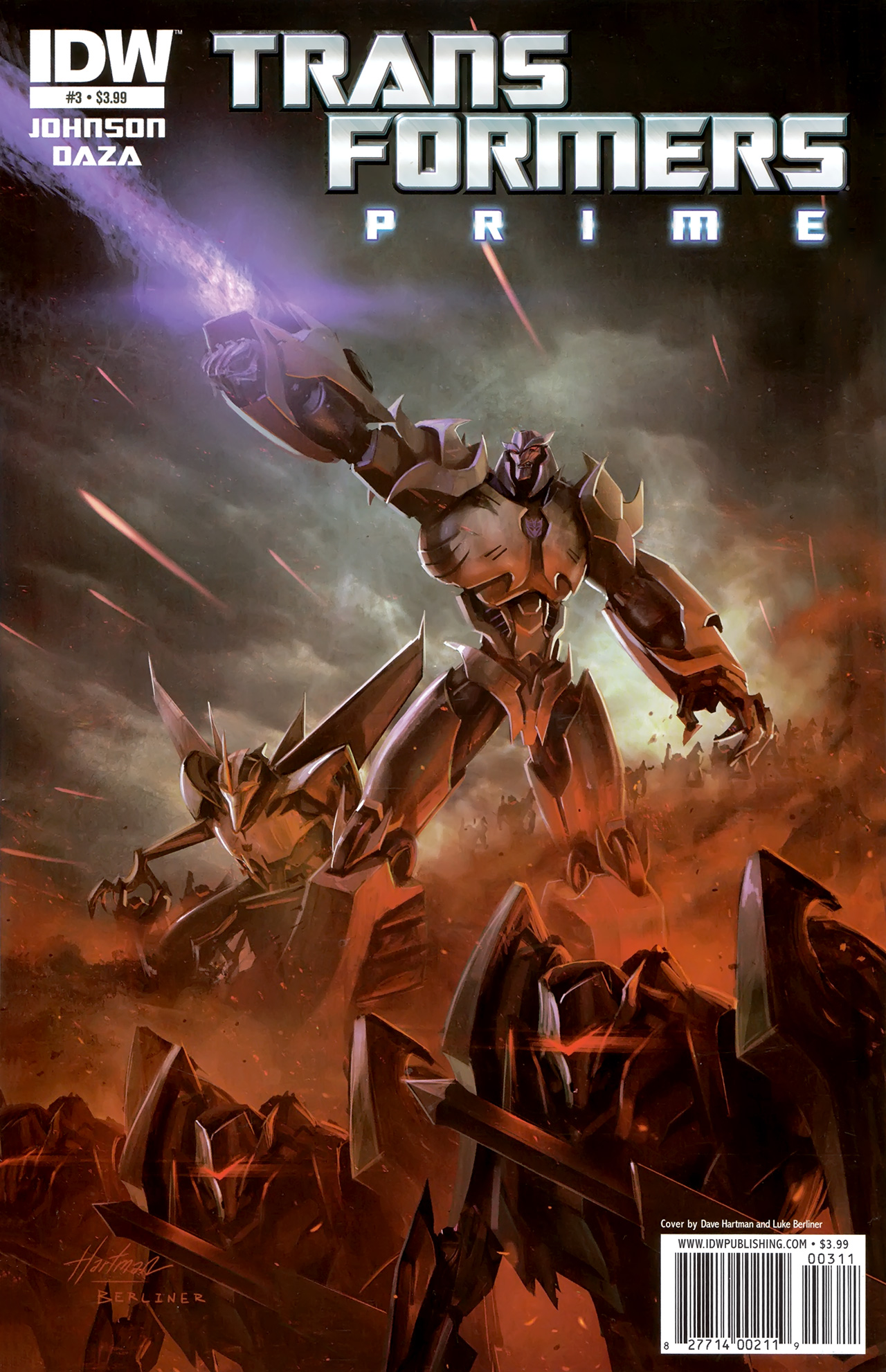 Read online The Transformers: Prime comic -  Issue #3 - 1