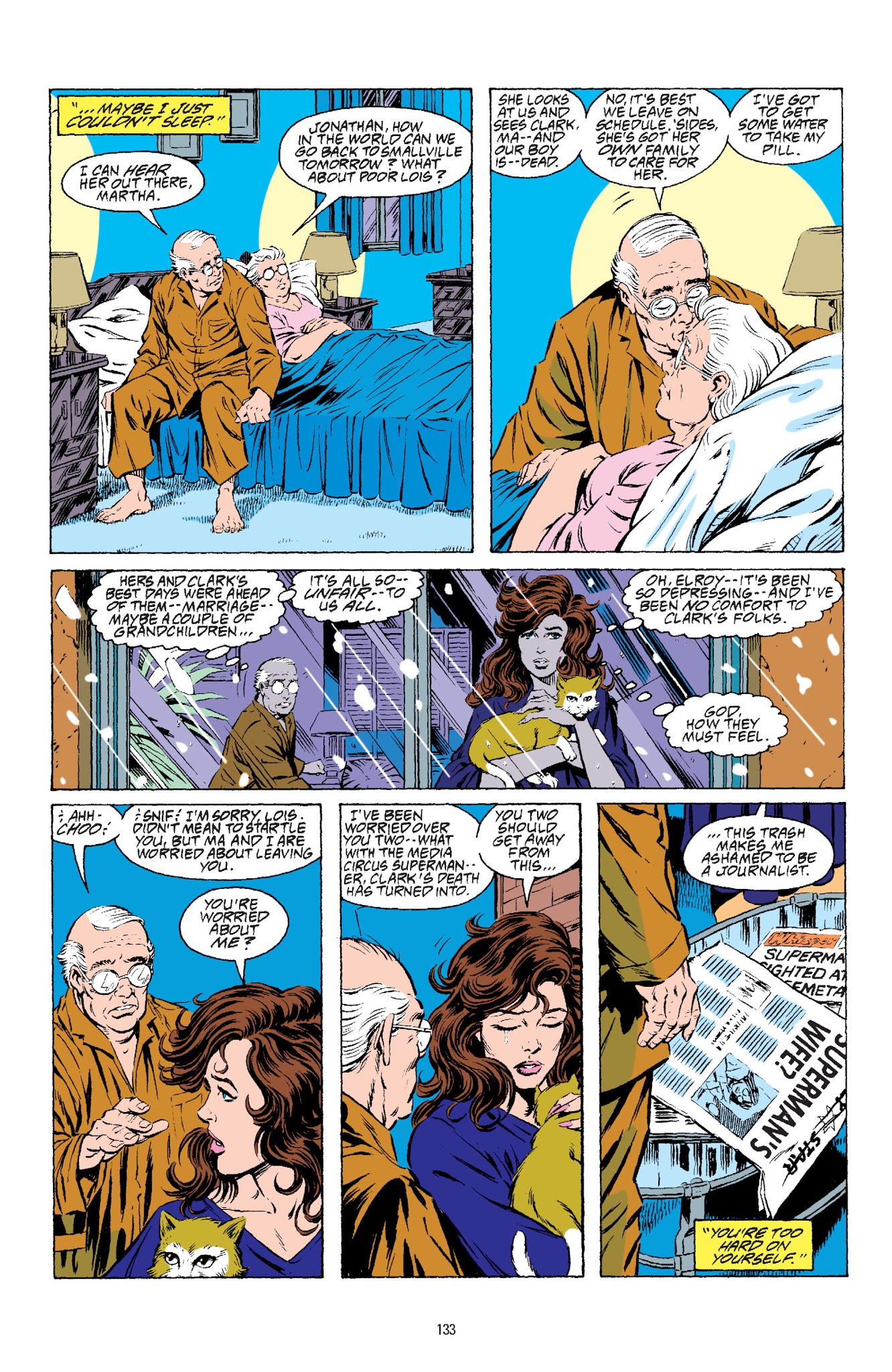 Read online Superman: Funeral For A Friend comic -  Issue # TPB - 125