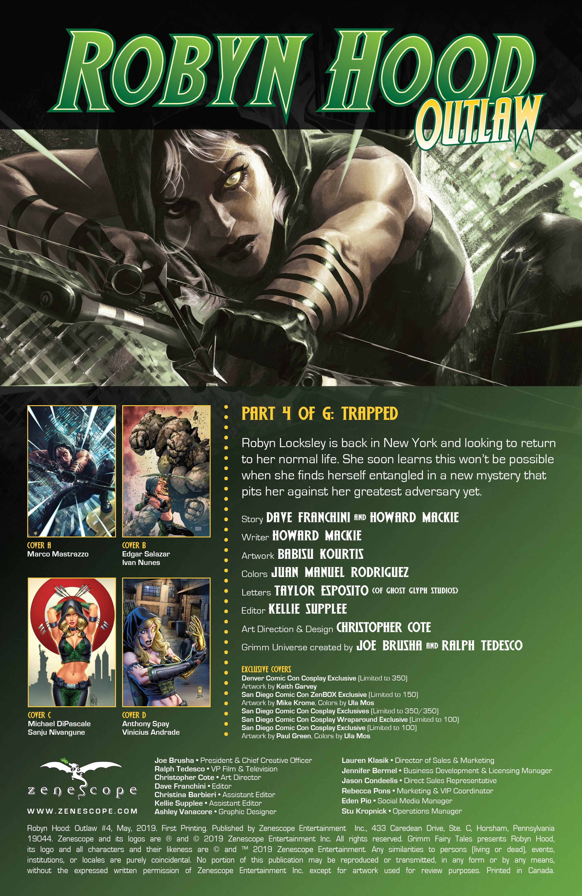 Read online Robyn Hood: Outlaw comic -  Issue #4 - 2