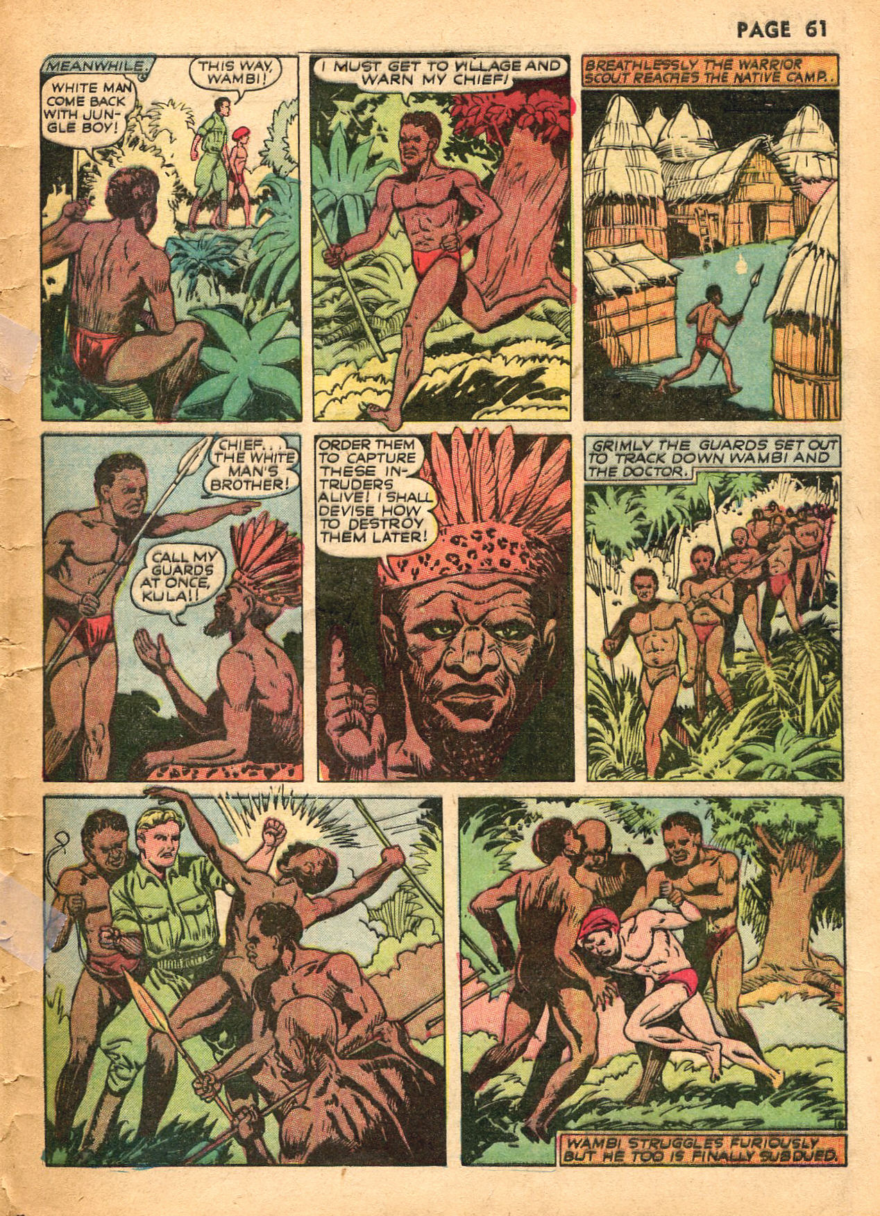 Read online Wambi Jungle Boy comic -  Issue #1 - 64