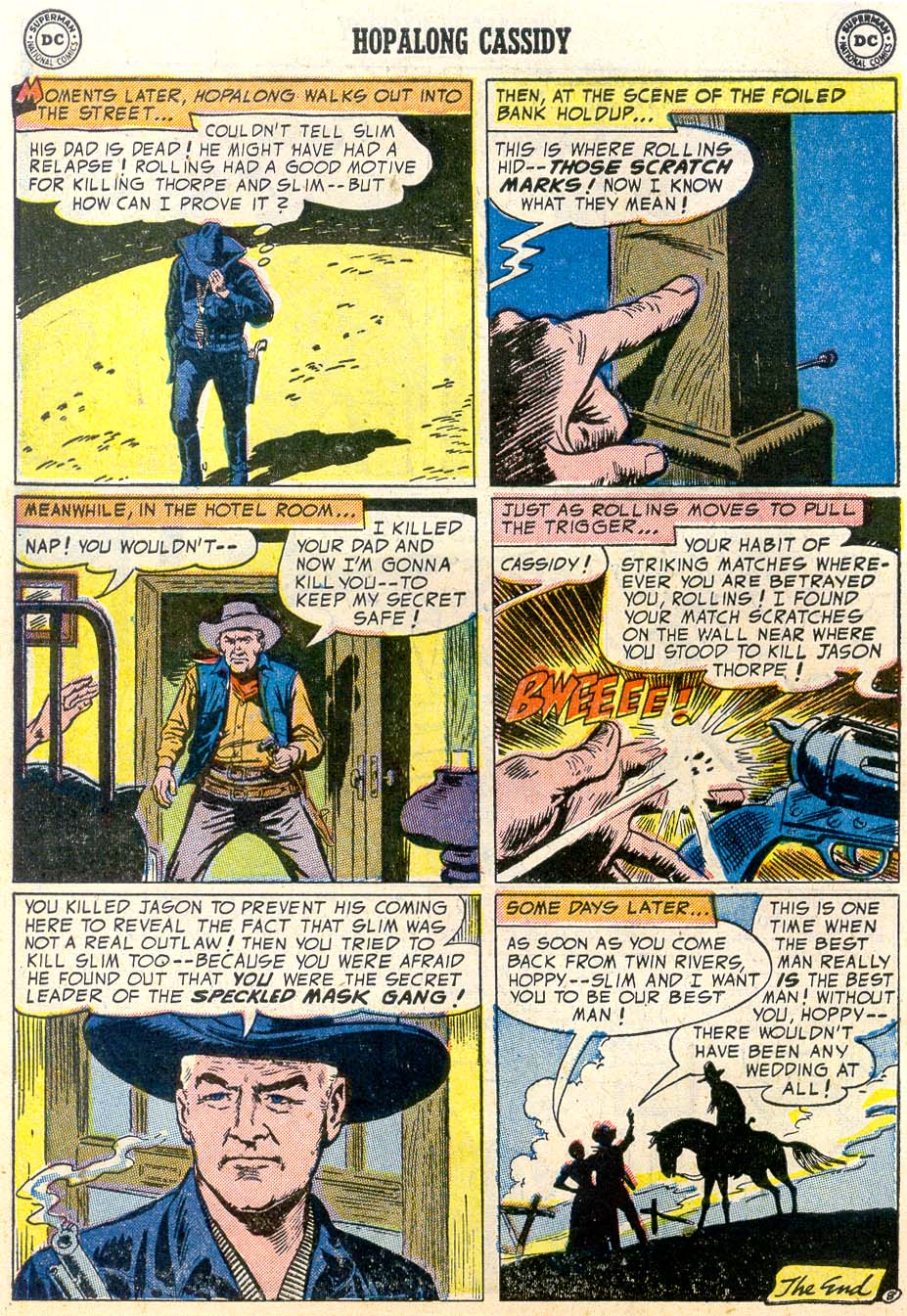 Read online Hopalong Cassidy comic -  Issue #91 - 10