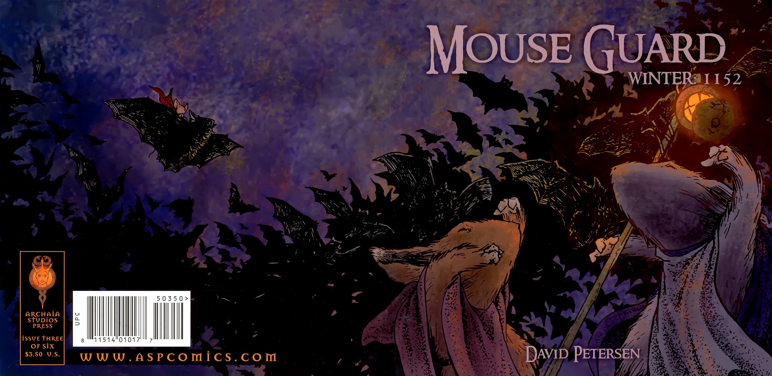 Read online Mouse Guard: Winter 1152 comic -  Issue #3 - 1