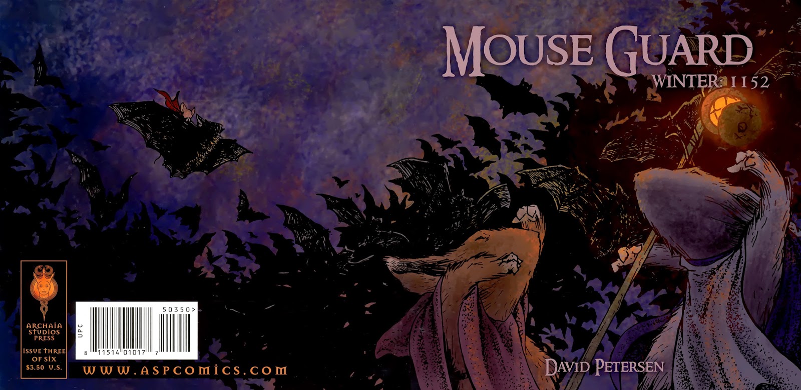 Mouse Guard: Winter 1152 issue 3 - Page 1