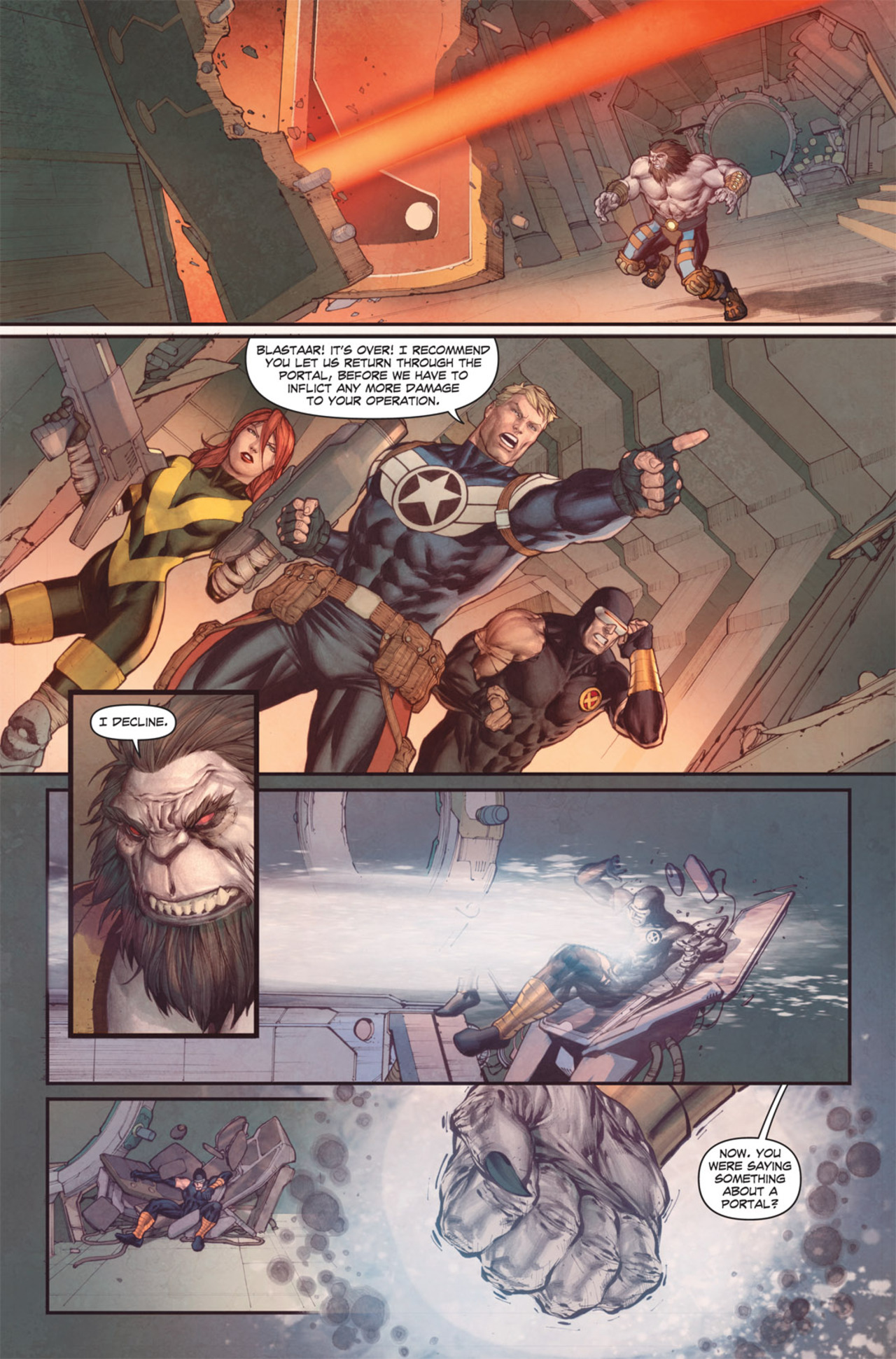 Read online X-Men/Steve Rogers: Escape From the Negative Zone comic -  Issue # TPB - 67