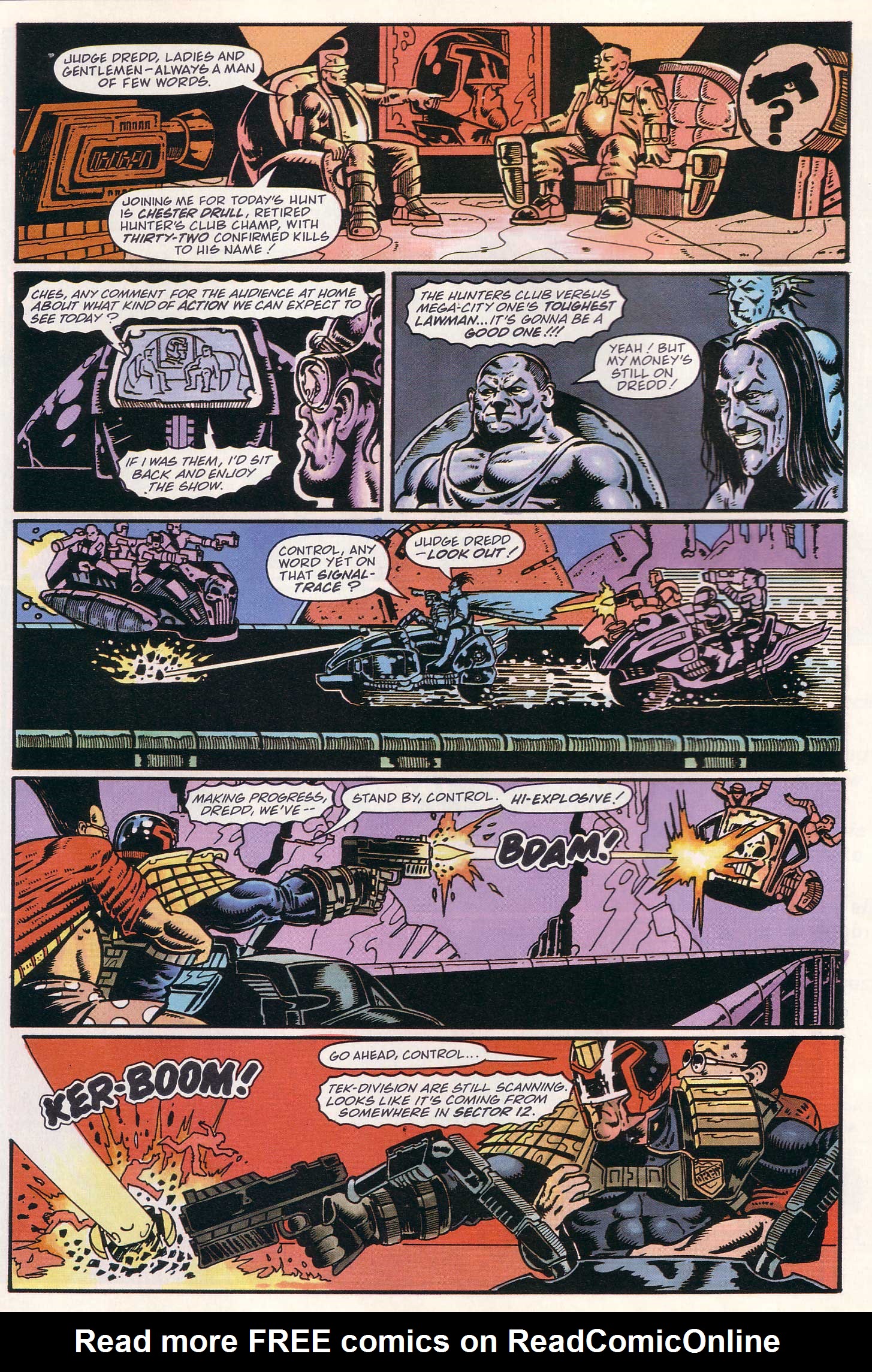 Read online Judge Dredd Lawman of the Future comic -  Issue #8 - 21