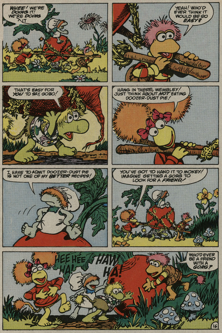 Read online Fraggle Rock comic -  Issue #7 - 24