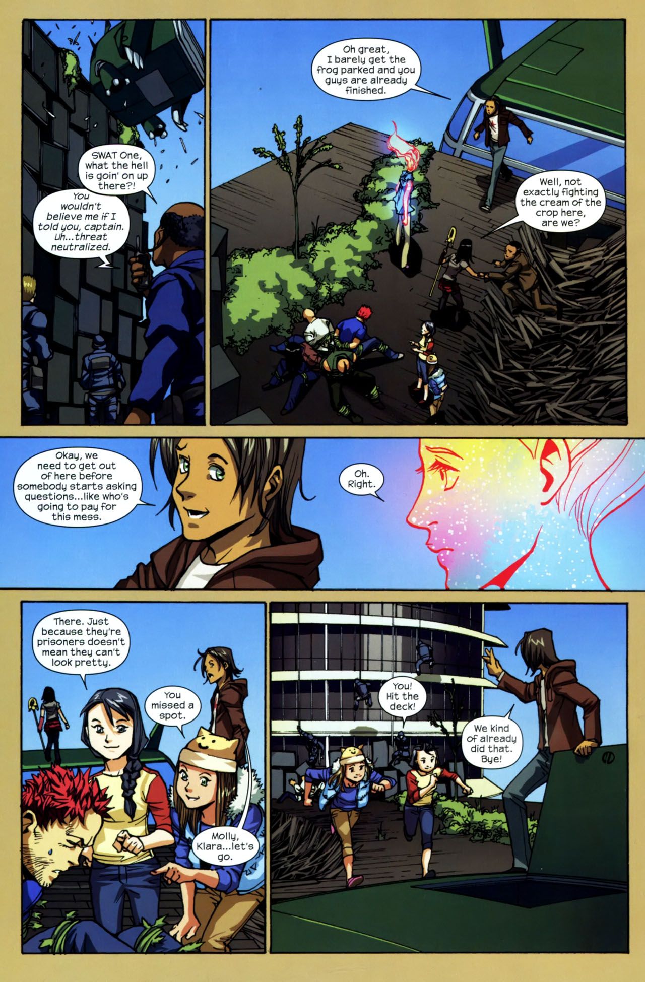 Read online Runaways (2008) comic -  Issue #7 - 17