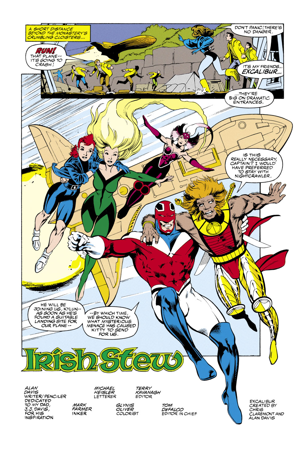 Read online Excalibur (1988) comic -  Issue #48 - 4