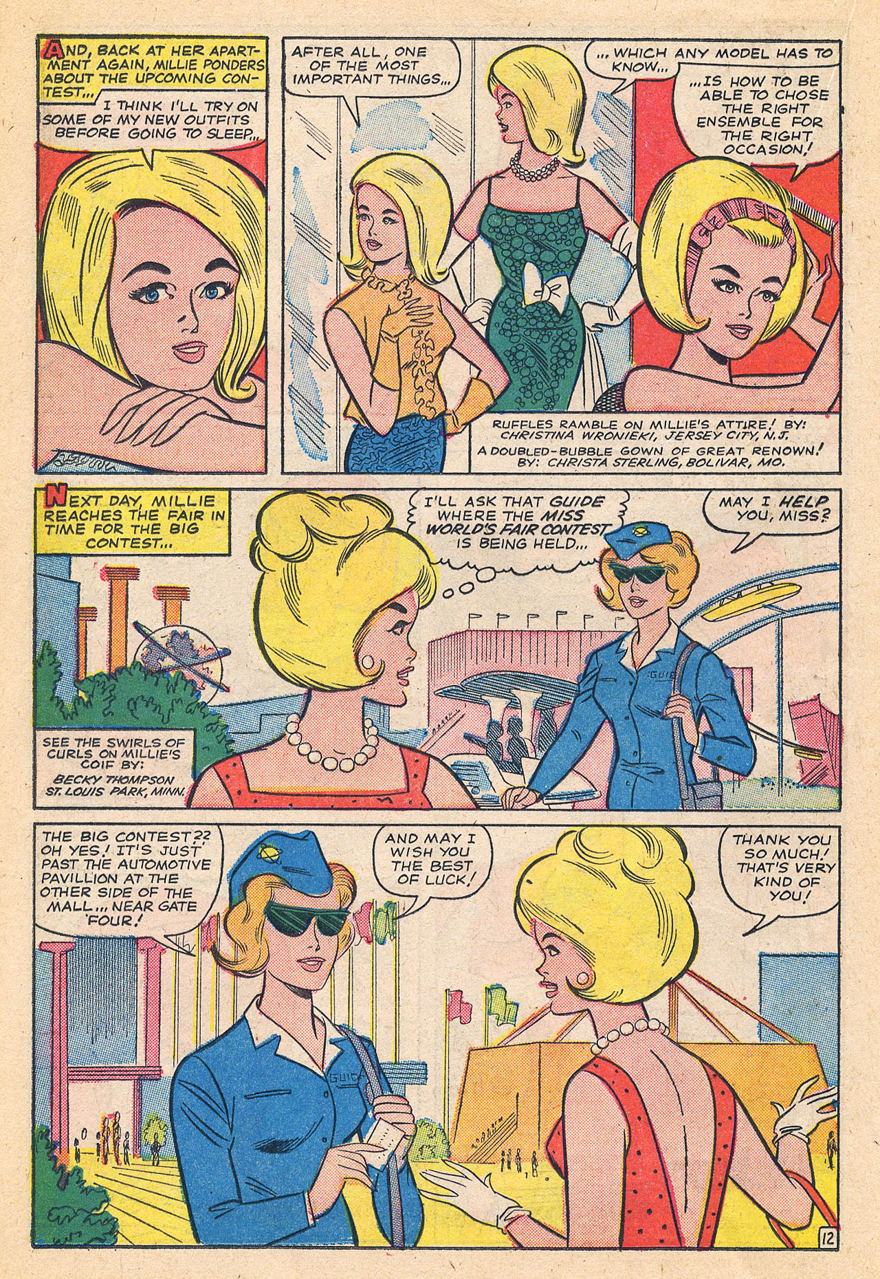 Read online Millie the Model comic -  Issue #124 - 22