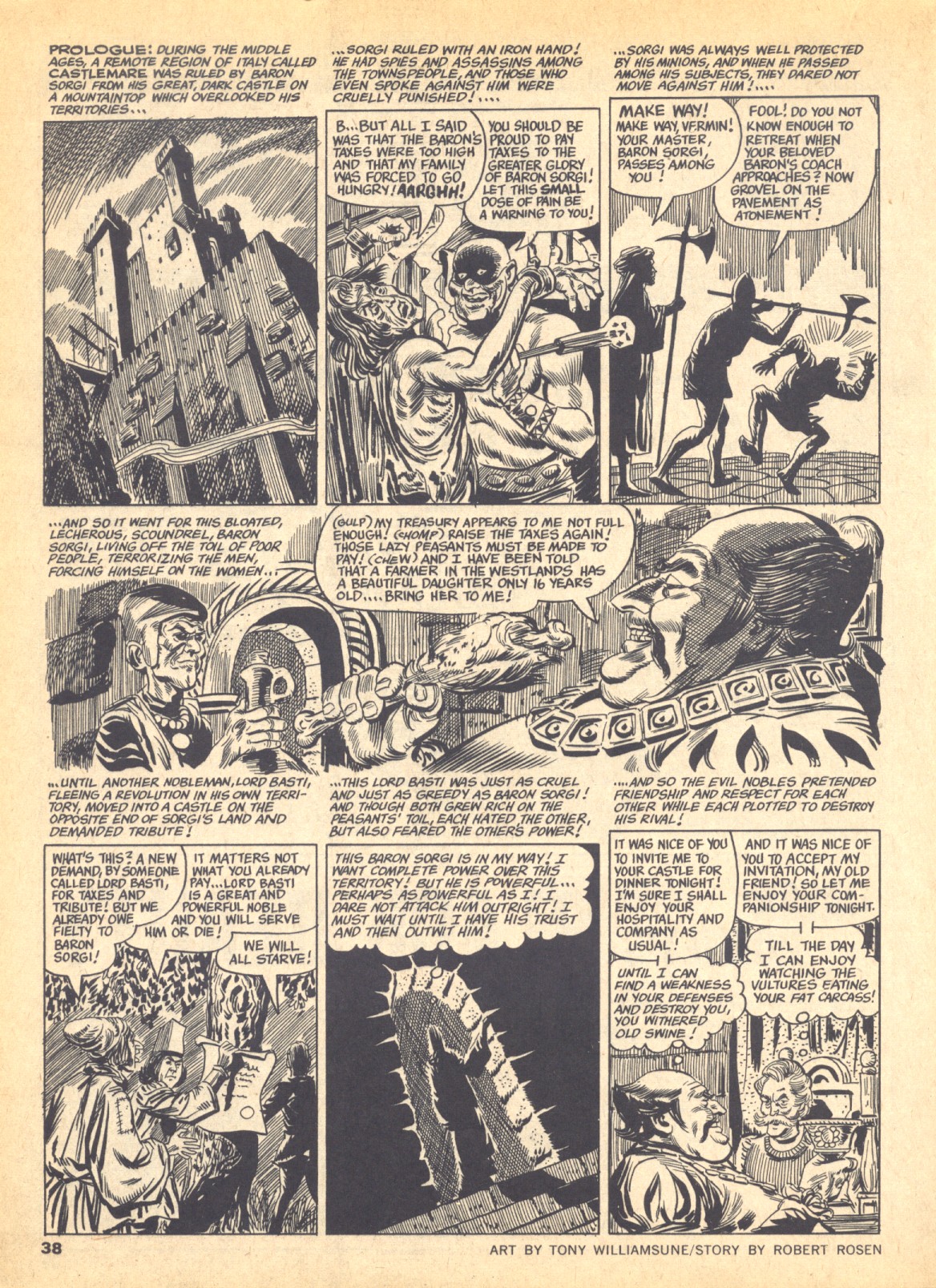 Read online Creepy (1964) comic -  Issue #34 - 38