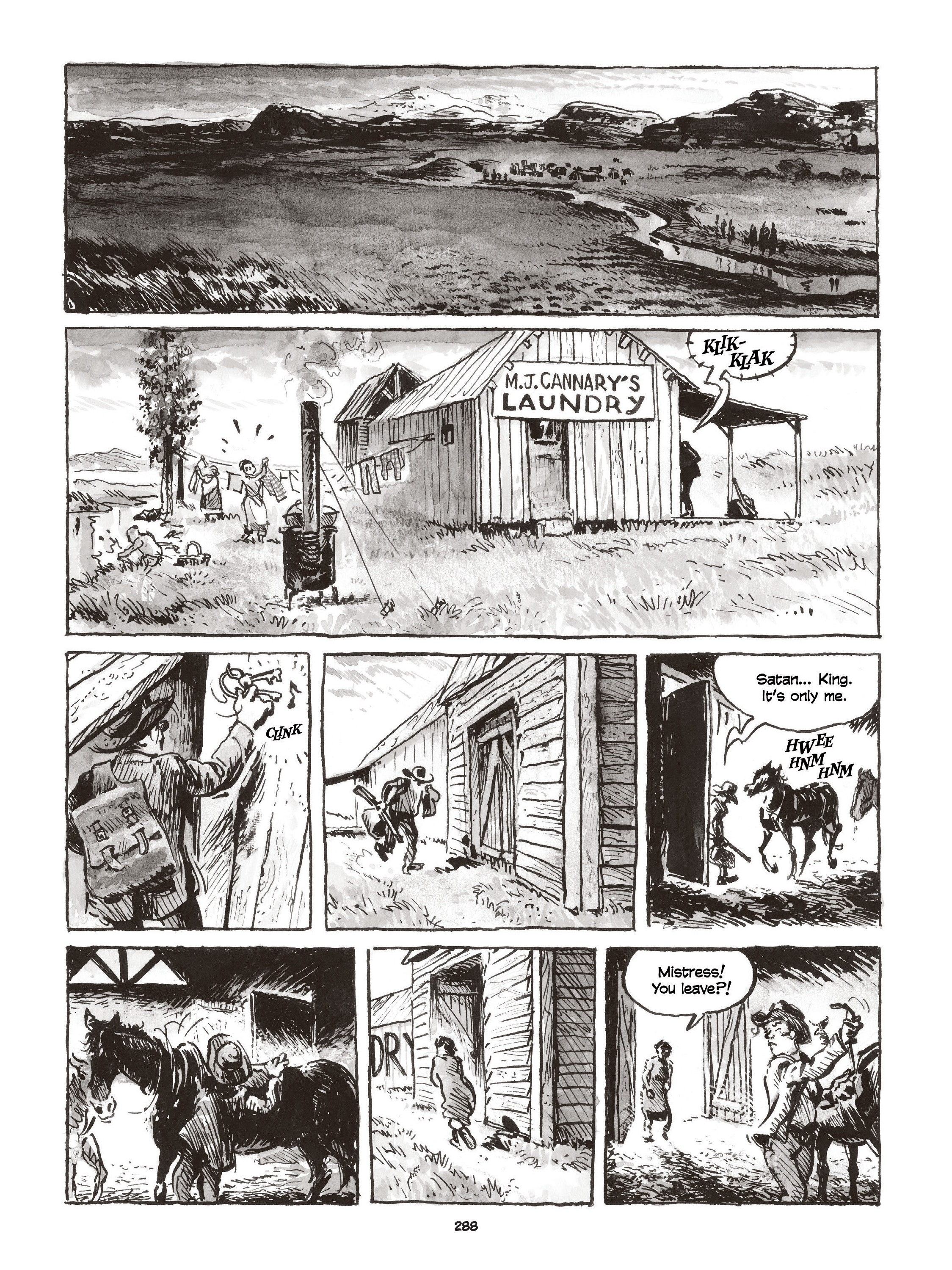 Read online Calamity Jane: The Calamitous Life of Martha Jane Cannary comic -  Issue # TPB (Part 3) - 85