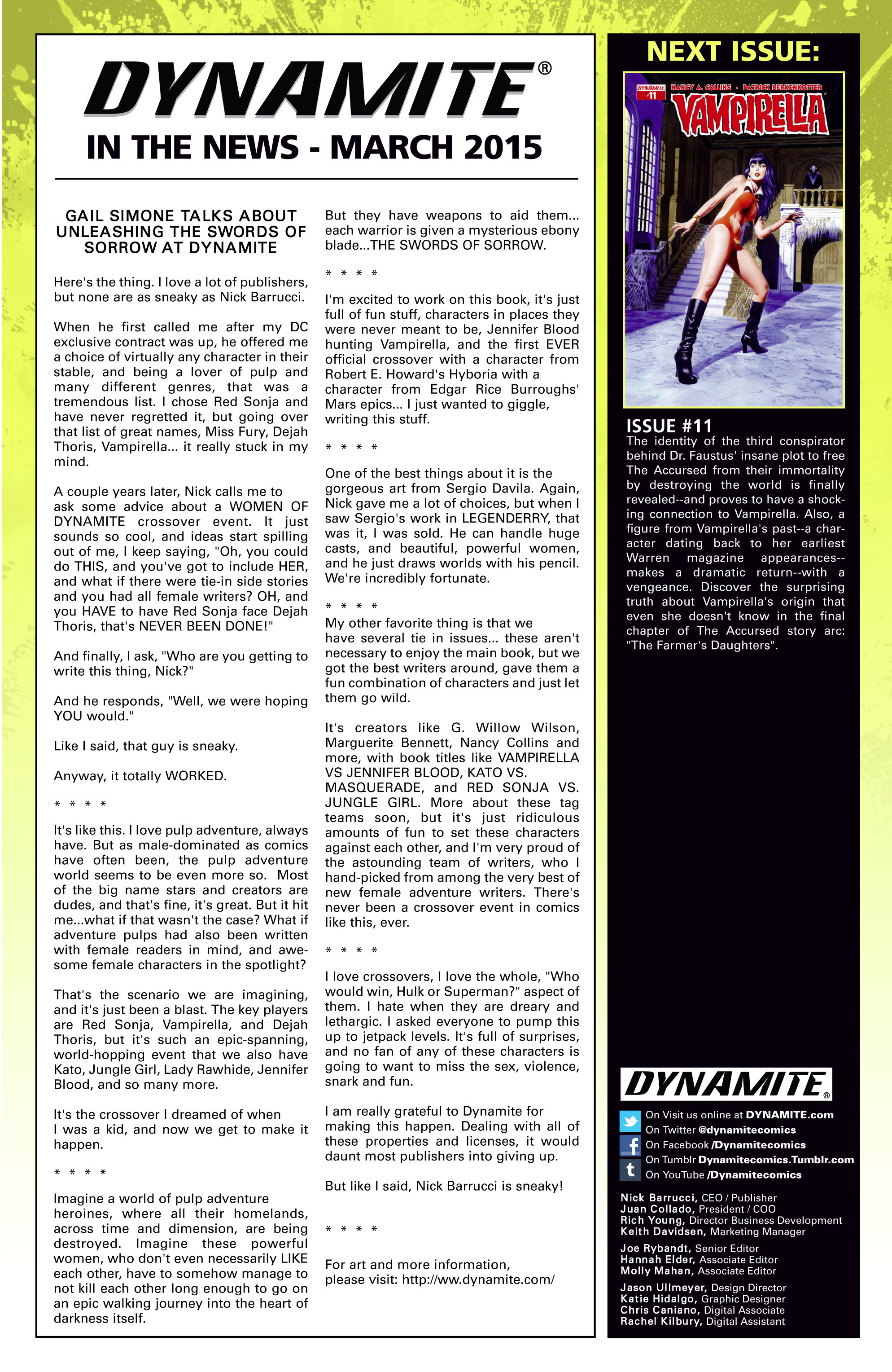Read online Vampirella (2014) comic -  Issue #10 - 26