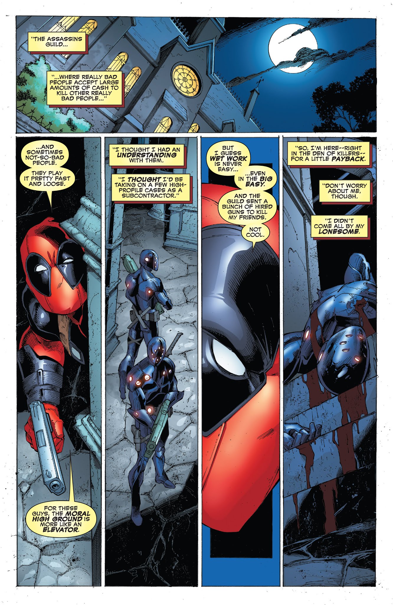 Read online Deadpool: Assassin comic -  Issue #5 - 3