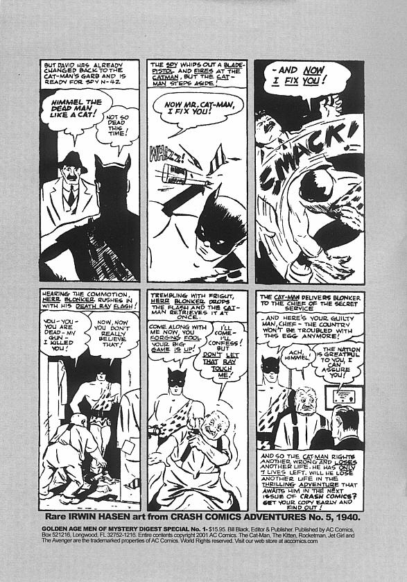 Golden Age Men of Mystery Digest Special issue TPB - Page 11