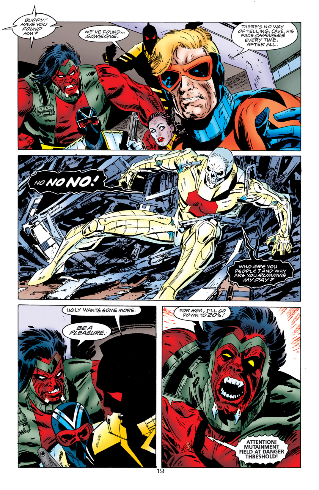 Read online Resurrection Man (1997) comic -  Issue #24 - 19