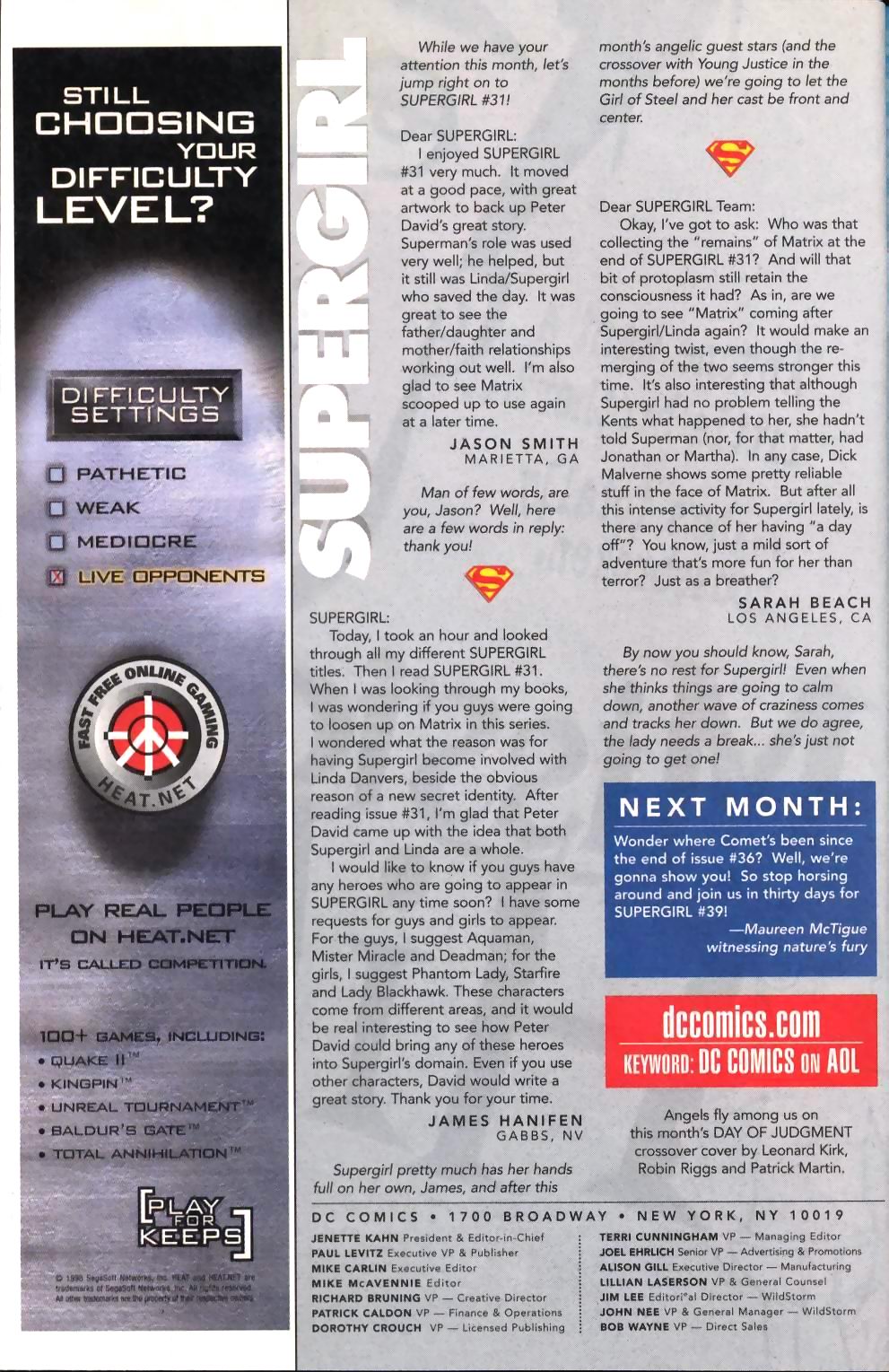 Read online Supergirl (1996) comic -  Issue #38 - 25