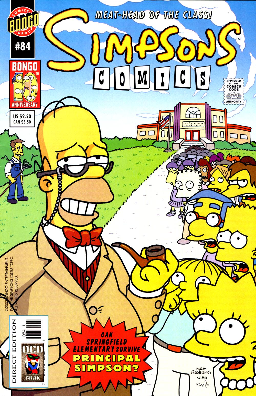 Read online Simpsons Comics comic -  Issue #84 - 1