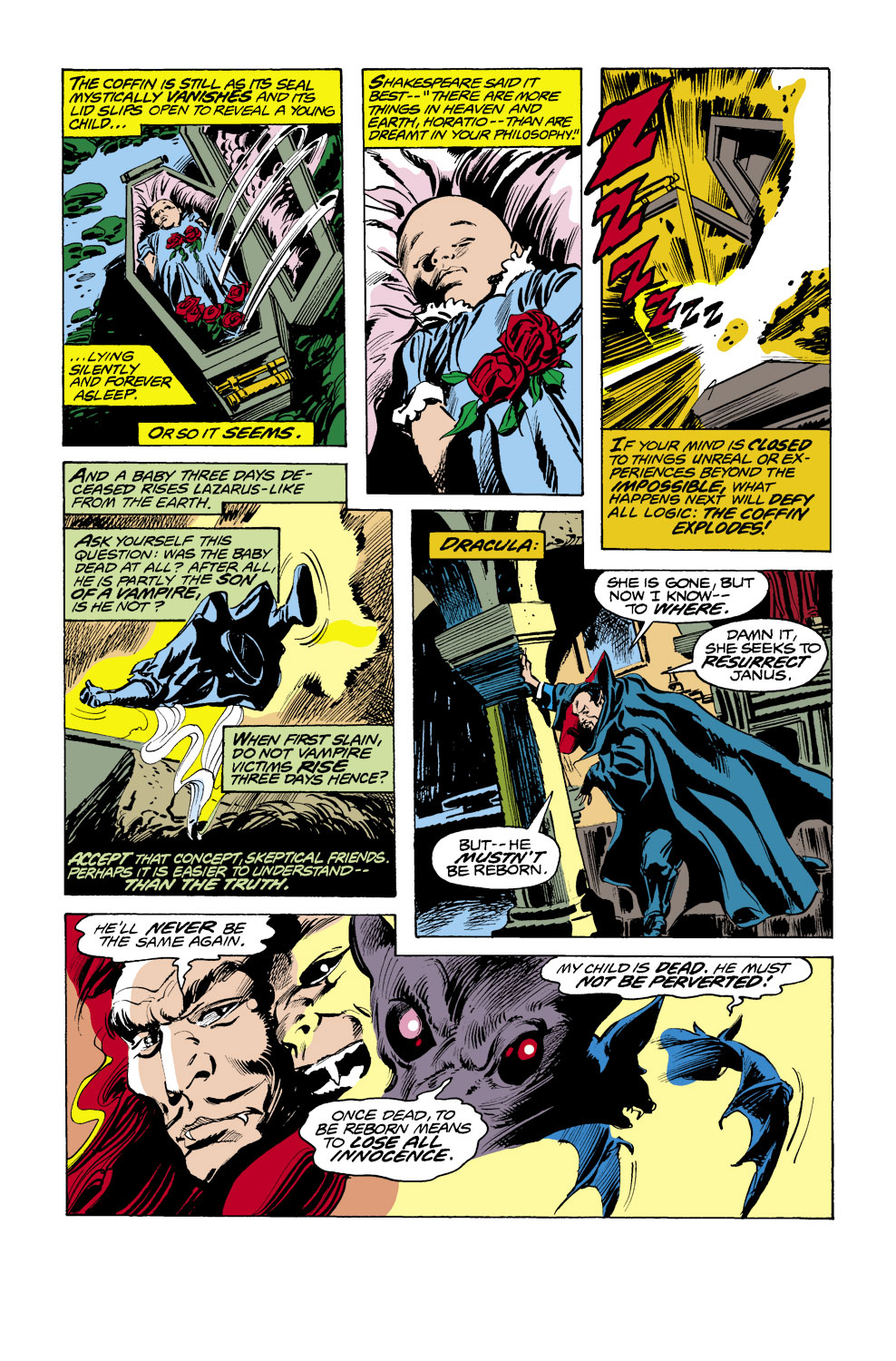 Read online Tomb of Dracula (1972) comic -  Issue #61 - 7
