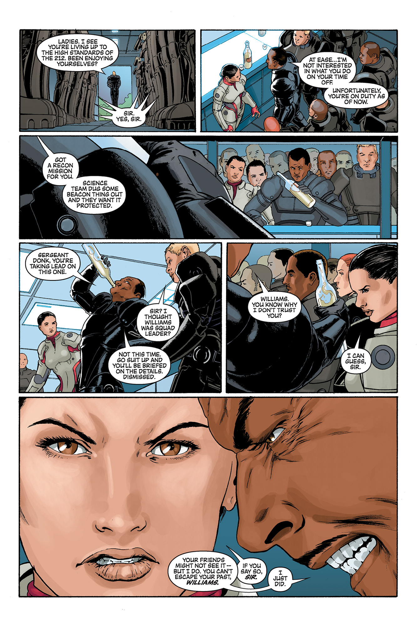 Read online Mass Effect: Foundation comic -  Issue #3 - 10