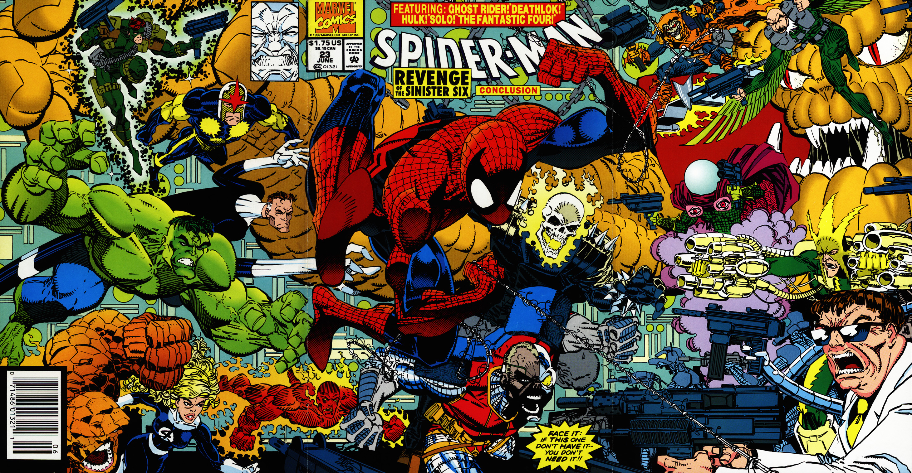 Read online Spider-Man (1990) comic -  Issue #23 - Confrontation - 1