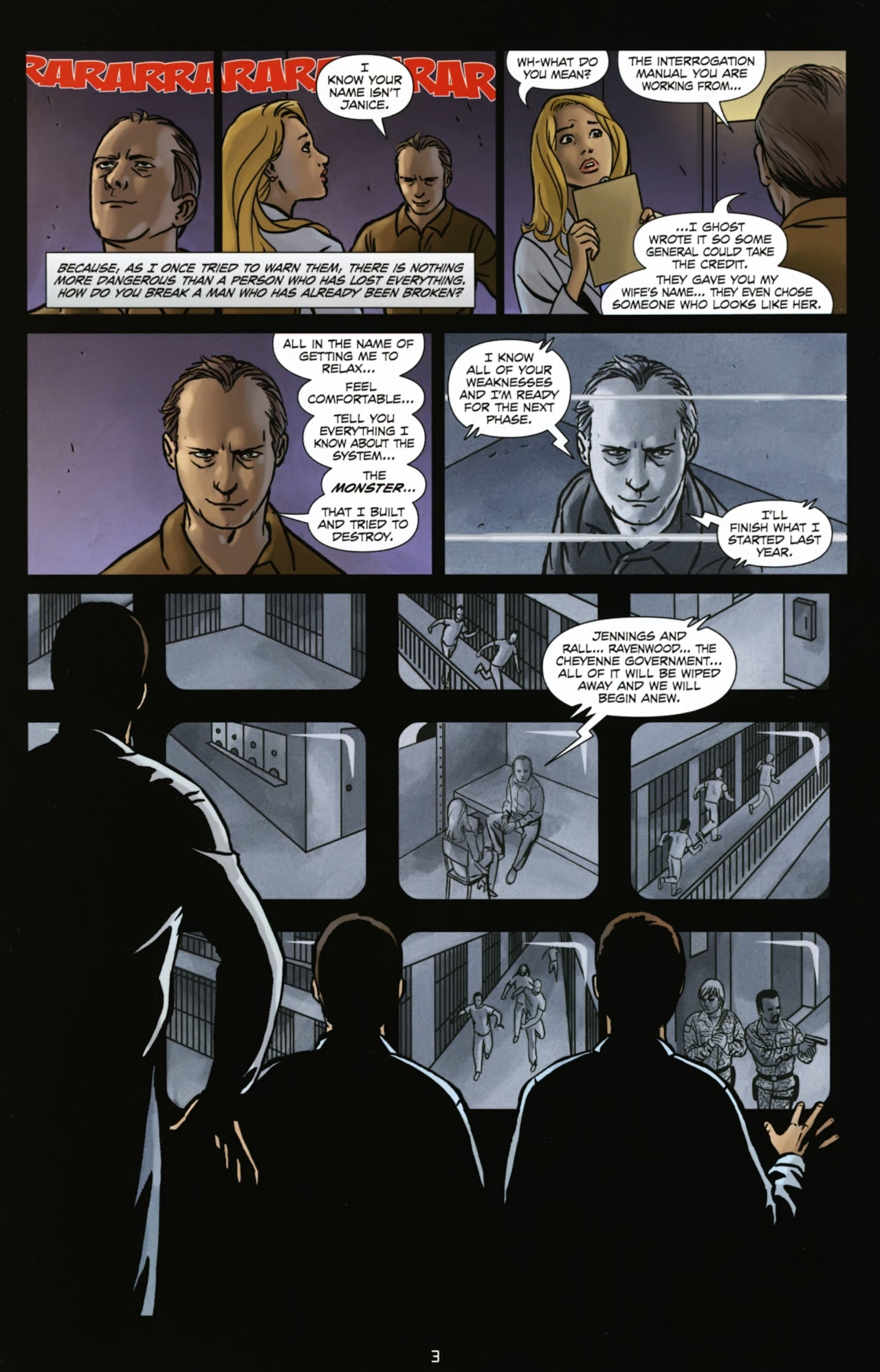 Read online Jericho comic -  Issue #4 - 6