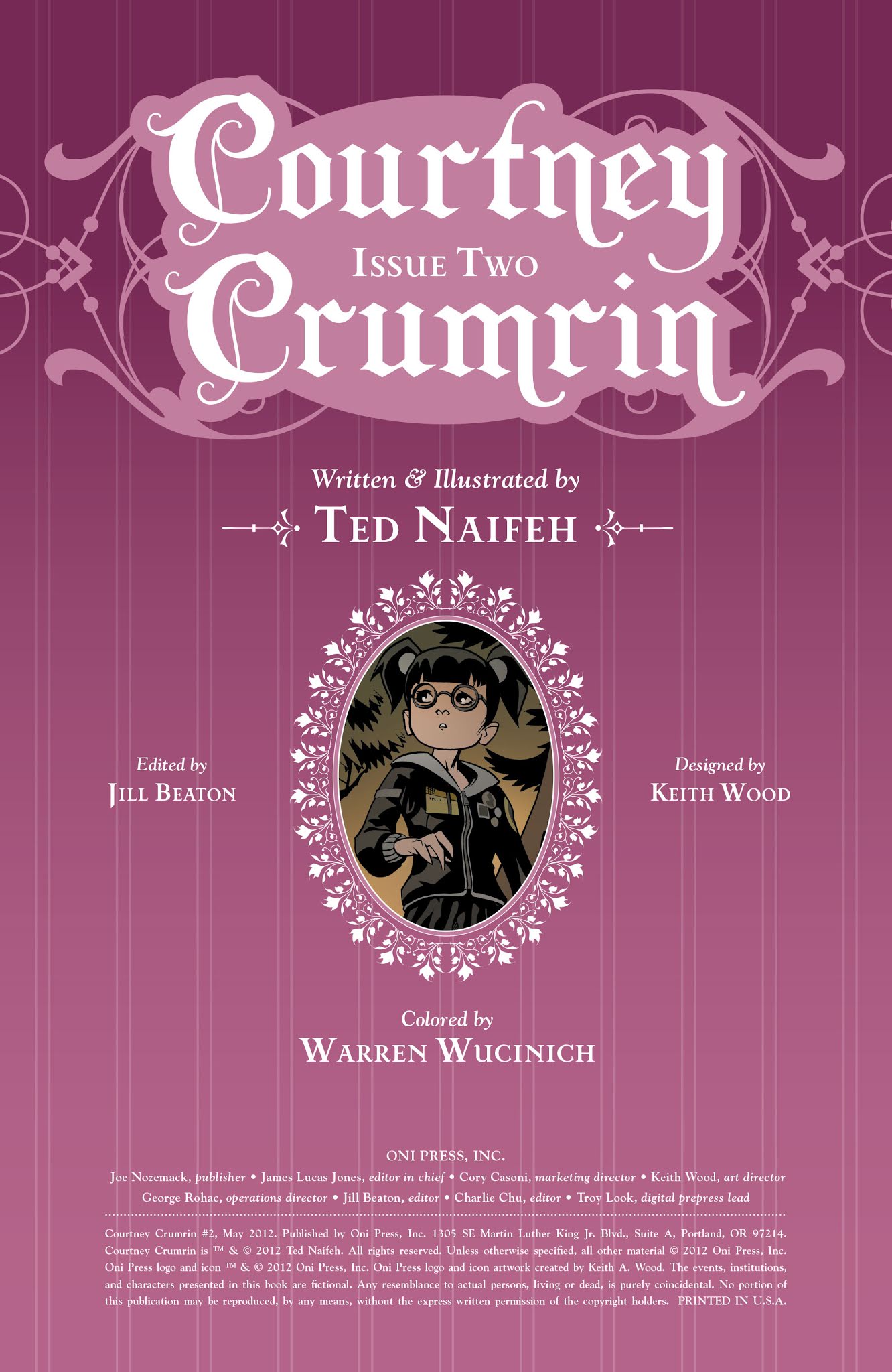 Read online Courtney Crumrin comic -  Issue #2 - 2