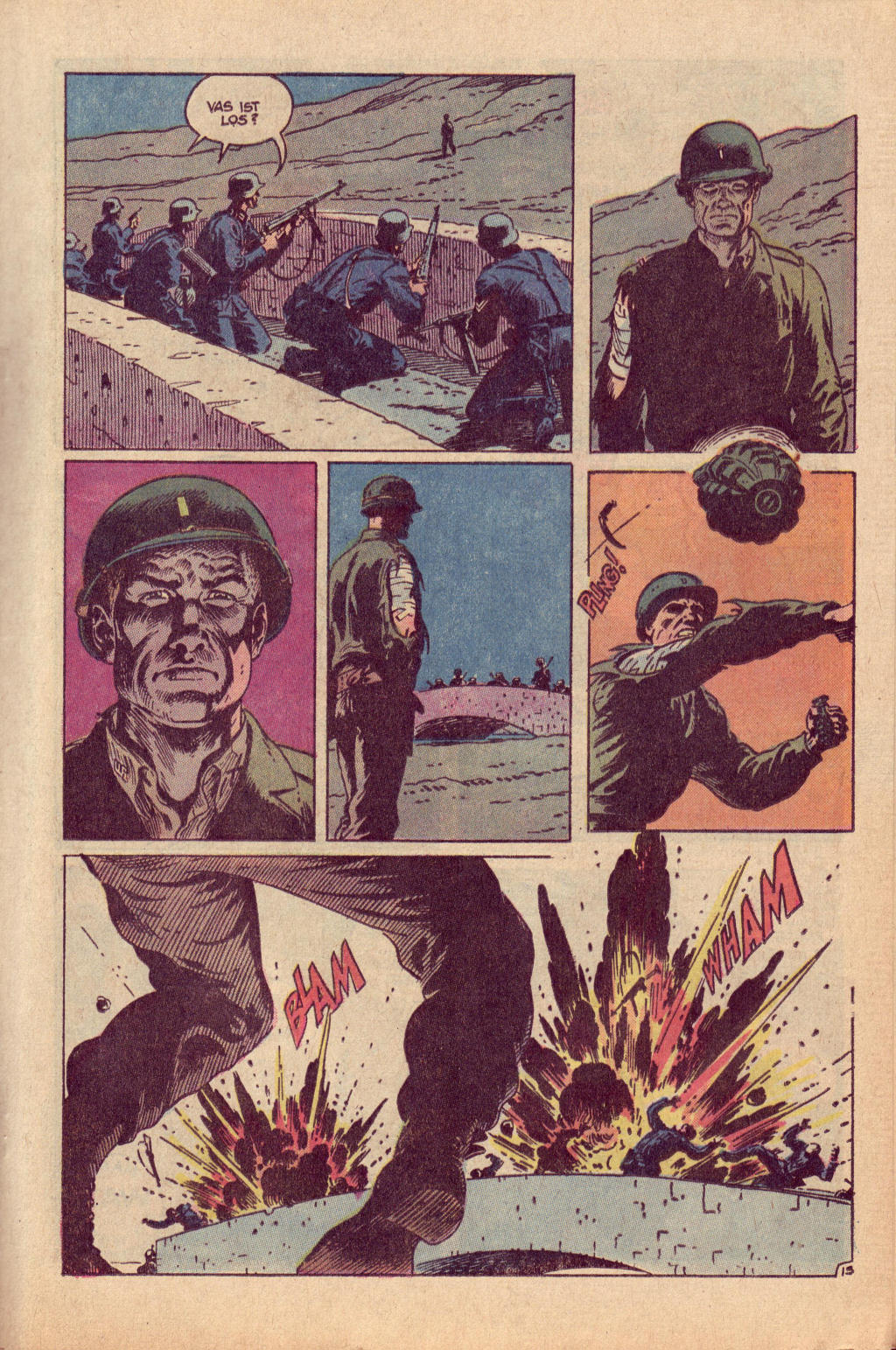 Read online Our Army at War (1952) comic -  Issue #250 - 17