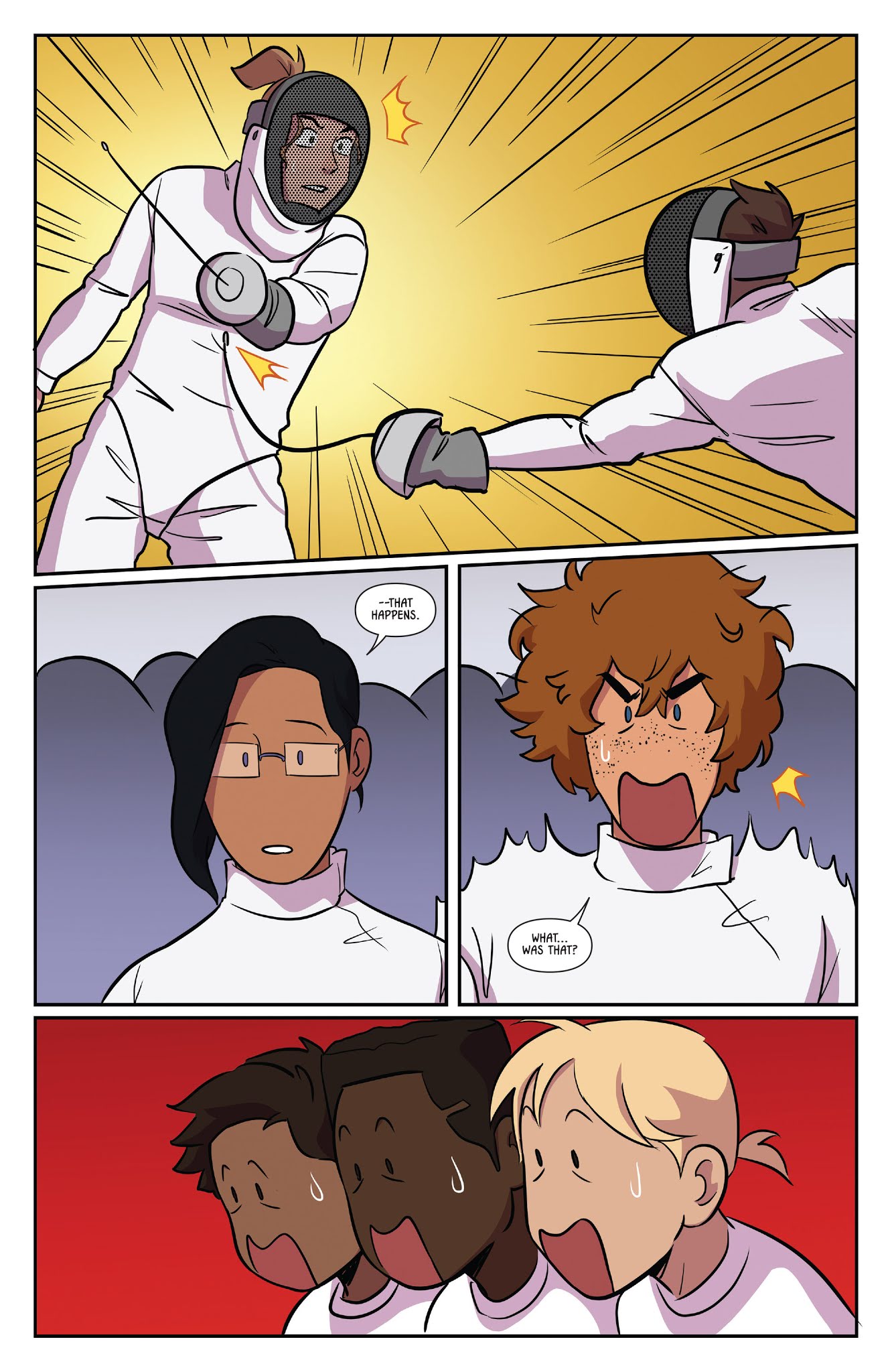 Read online Fence comic -  Issue #7 - 8