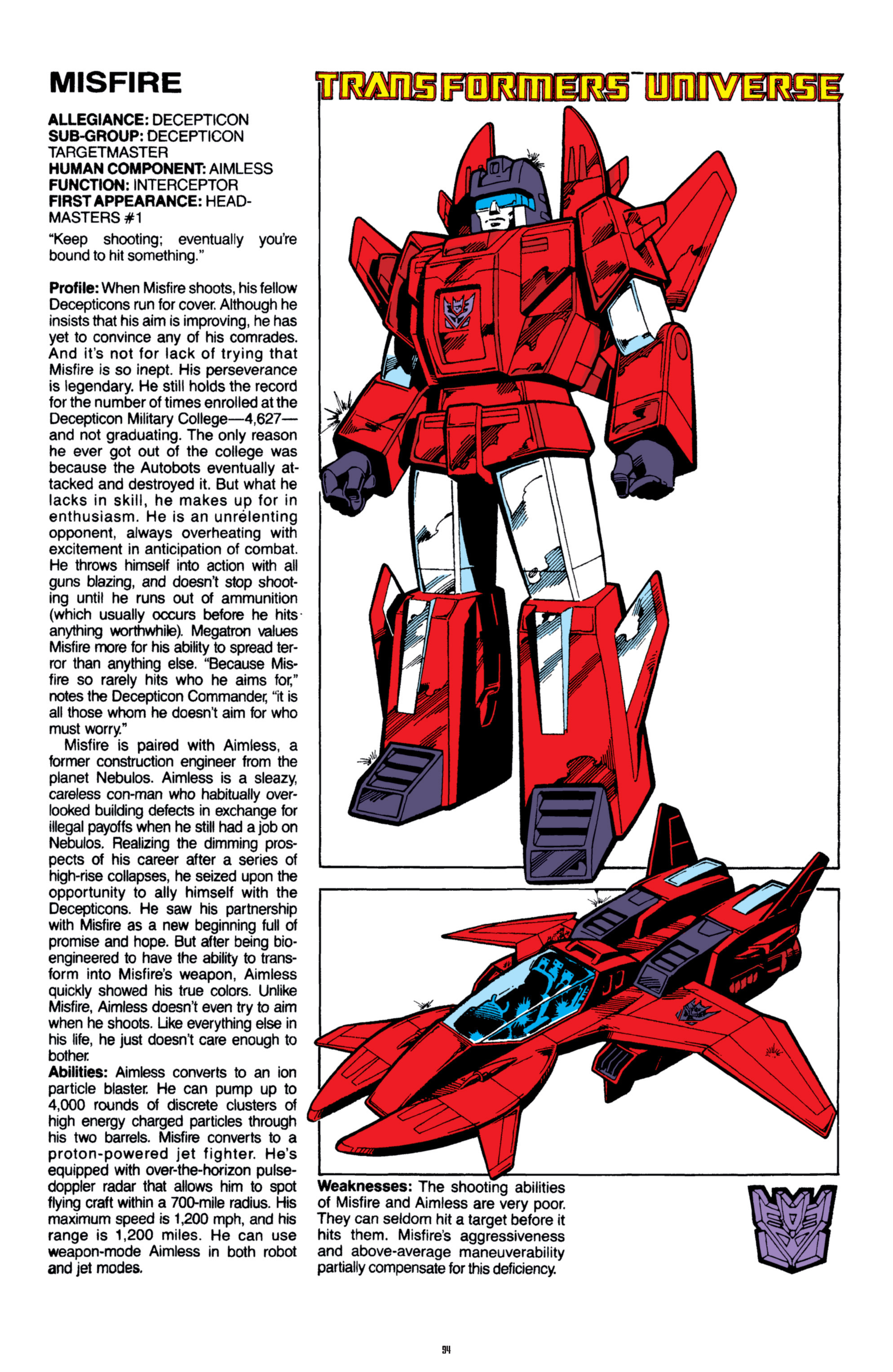 Read online The Transformers Classics comic -  Issue # TPB 8 - 93
