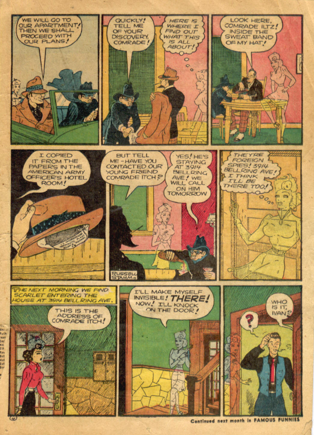 Read online Famous Funnies comic -  Issue #90 - 32