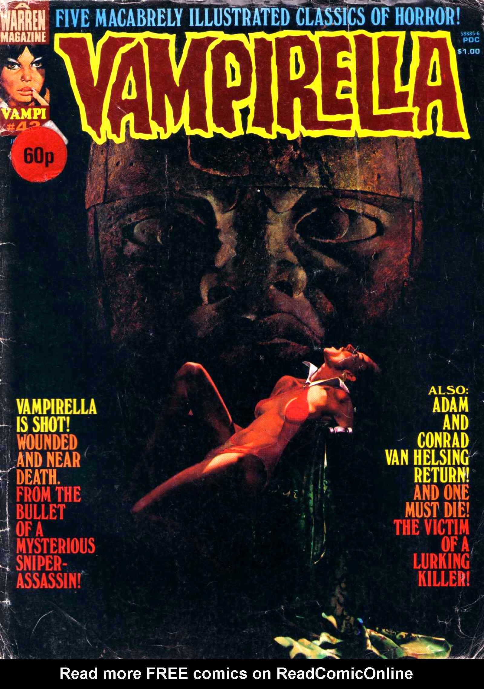 Read online Vampirella (1969) comic -  Issue #43 - 1