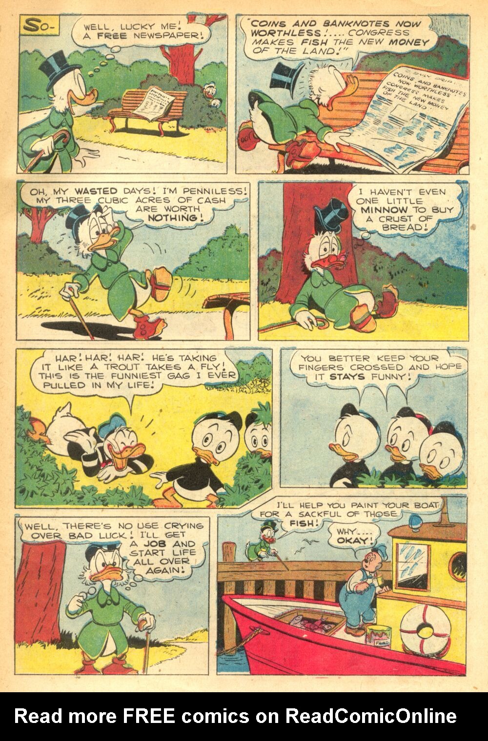 Read online Uncle Scrooge (1953) comic -  Issue #2 - 31