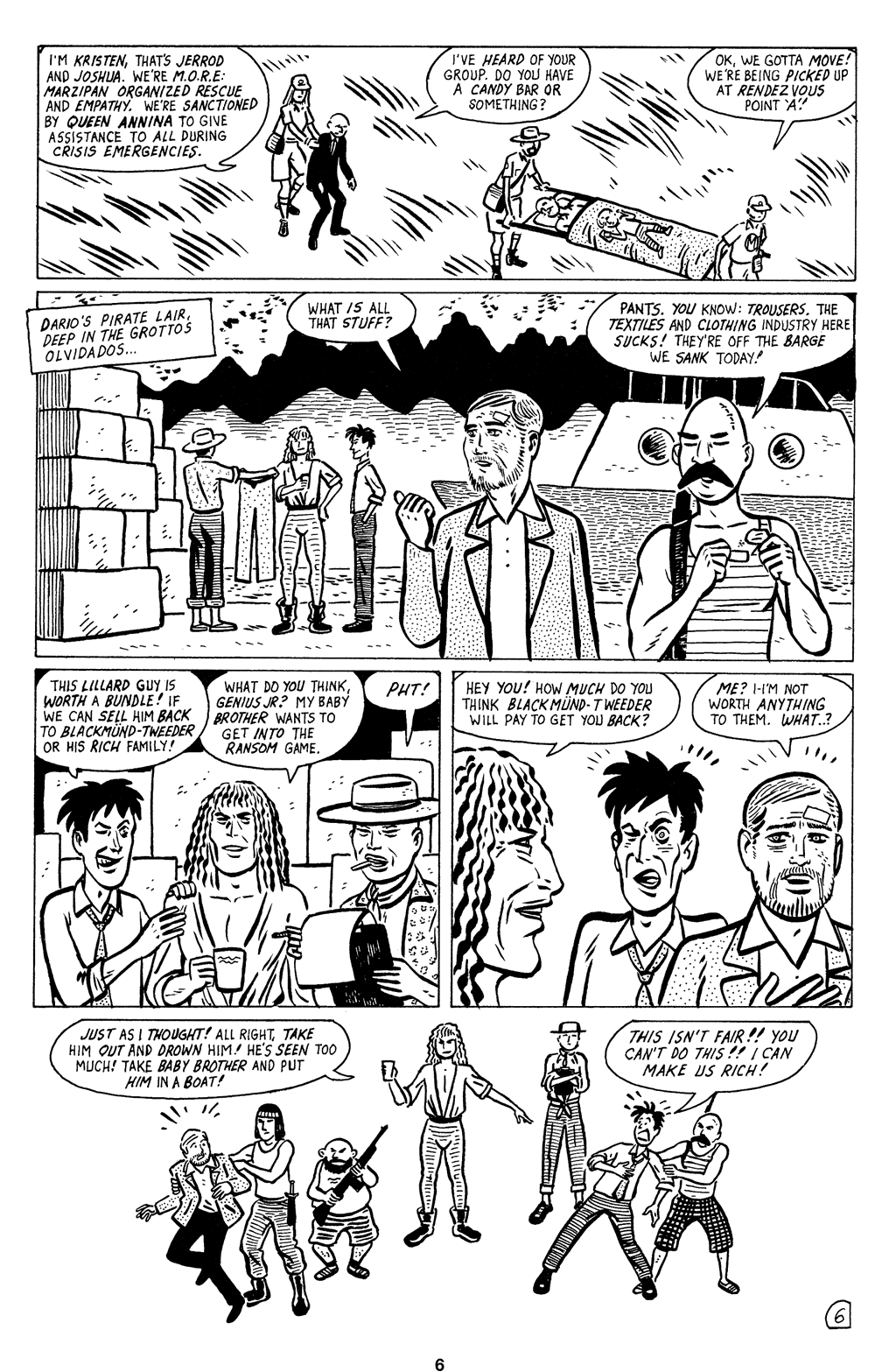Read online Love and Rockets (2001) comic -  Issue #4 - 7