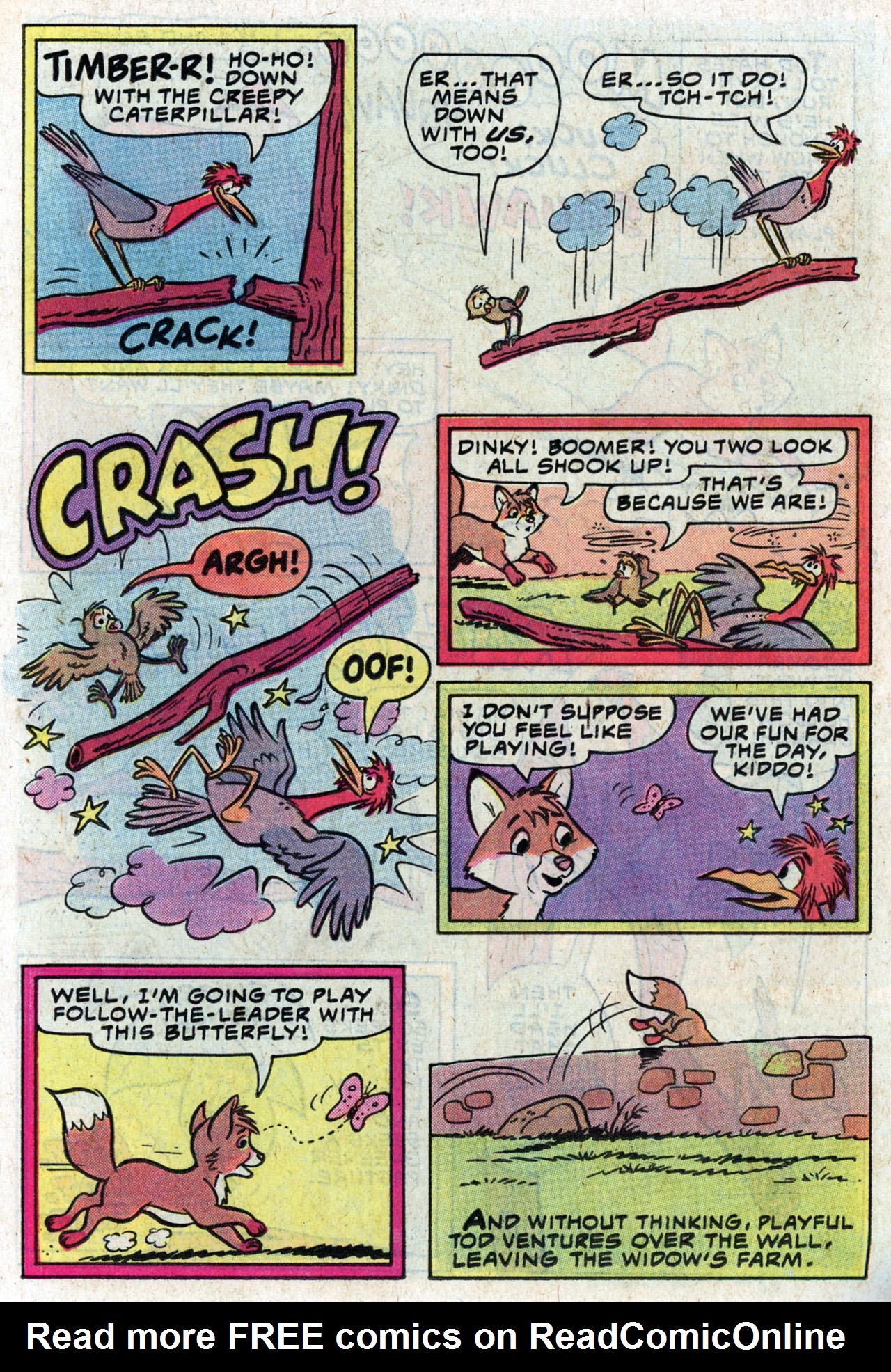 Read online Walt Disney Productions' The Fox and the Hound comic -  Issue #1 - 14