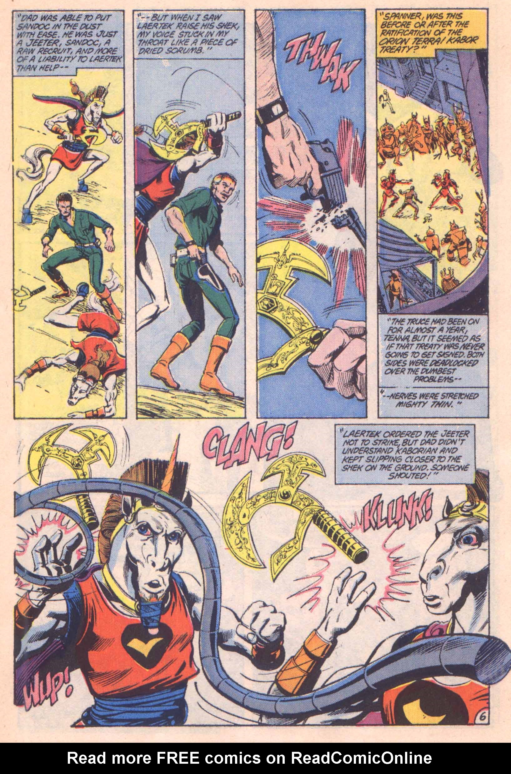 Read online Spanner's Galaxy comic -  Issue #1 - 7