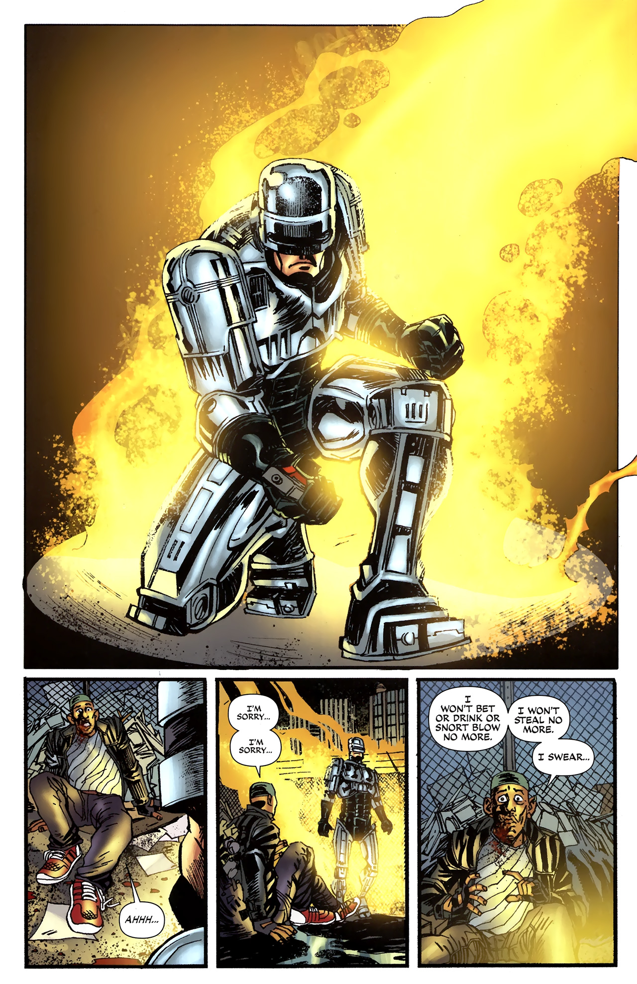 Read online Terminator/Robocop: Kill Human comic -  Issue #2 - 7