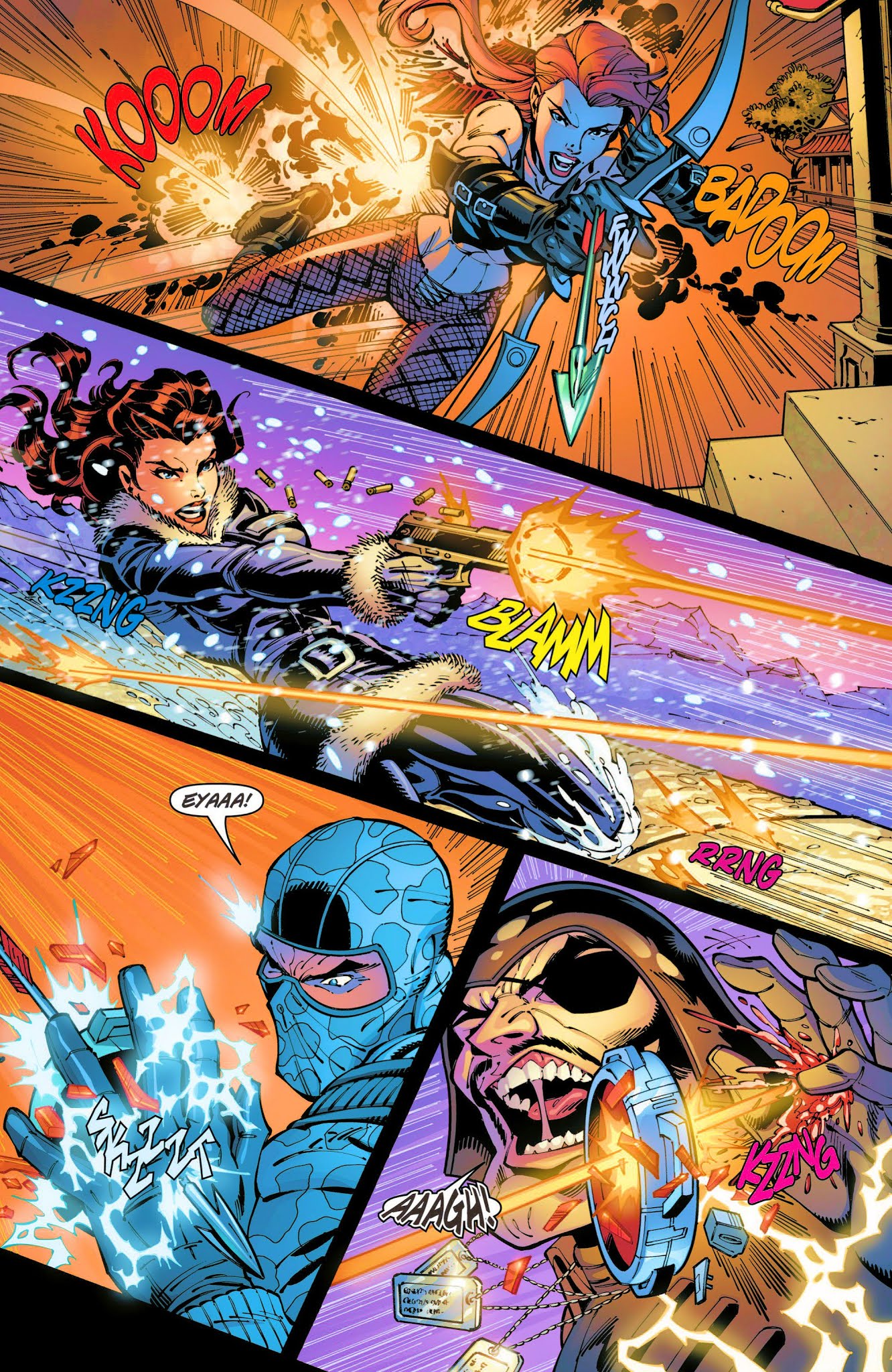 Read online Danger Girl/G.I. Joe comic -  Issue #4 - 21