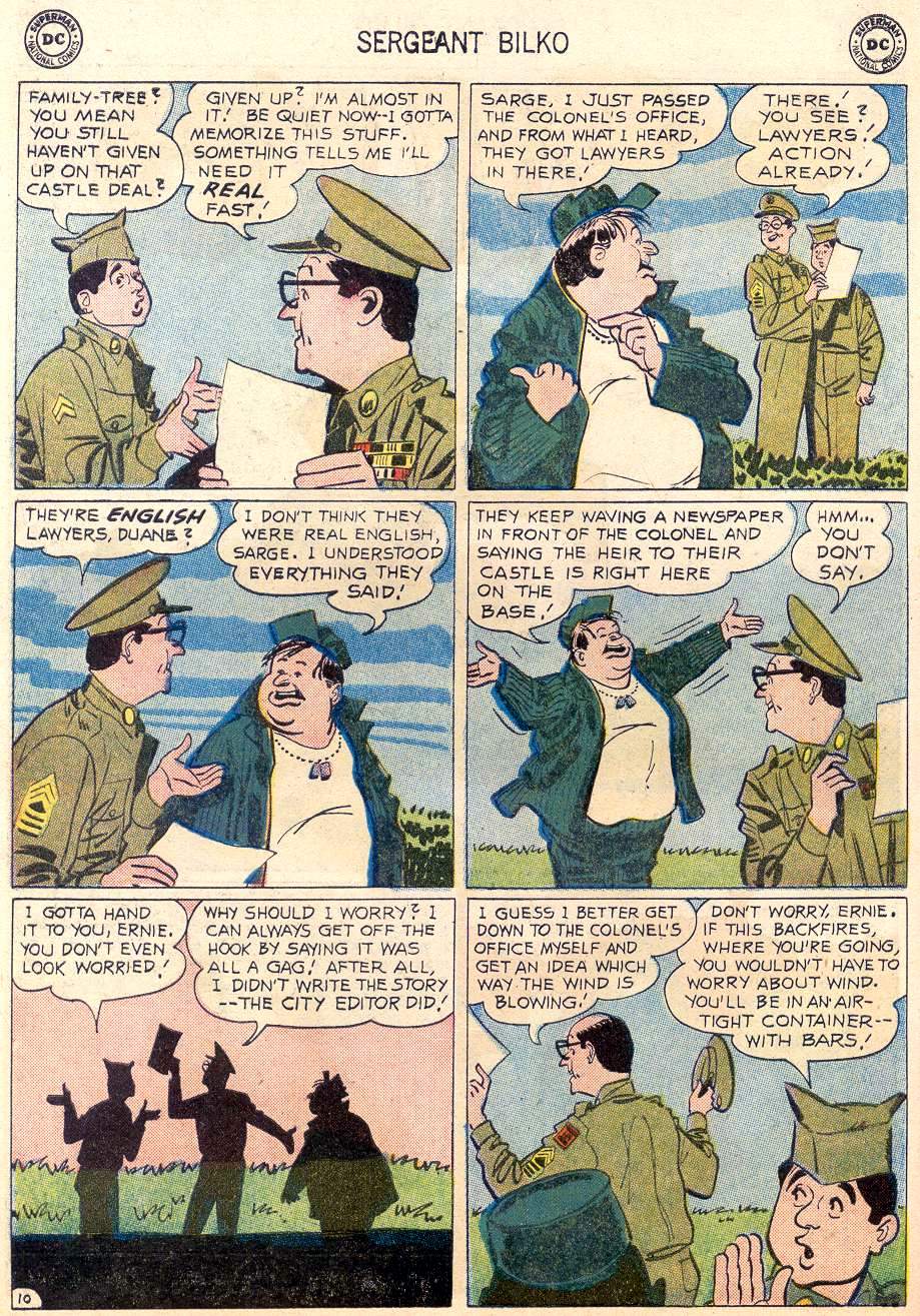 Read online Sergeant Bilko comic -  Issue #17 - 14