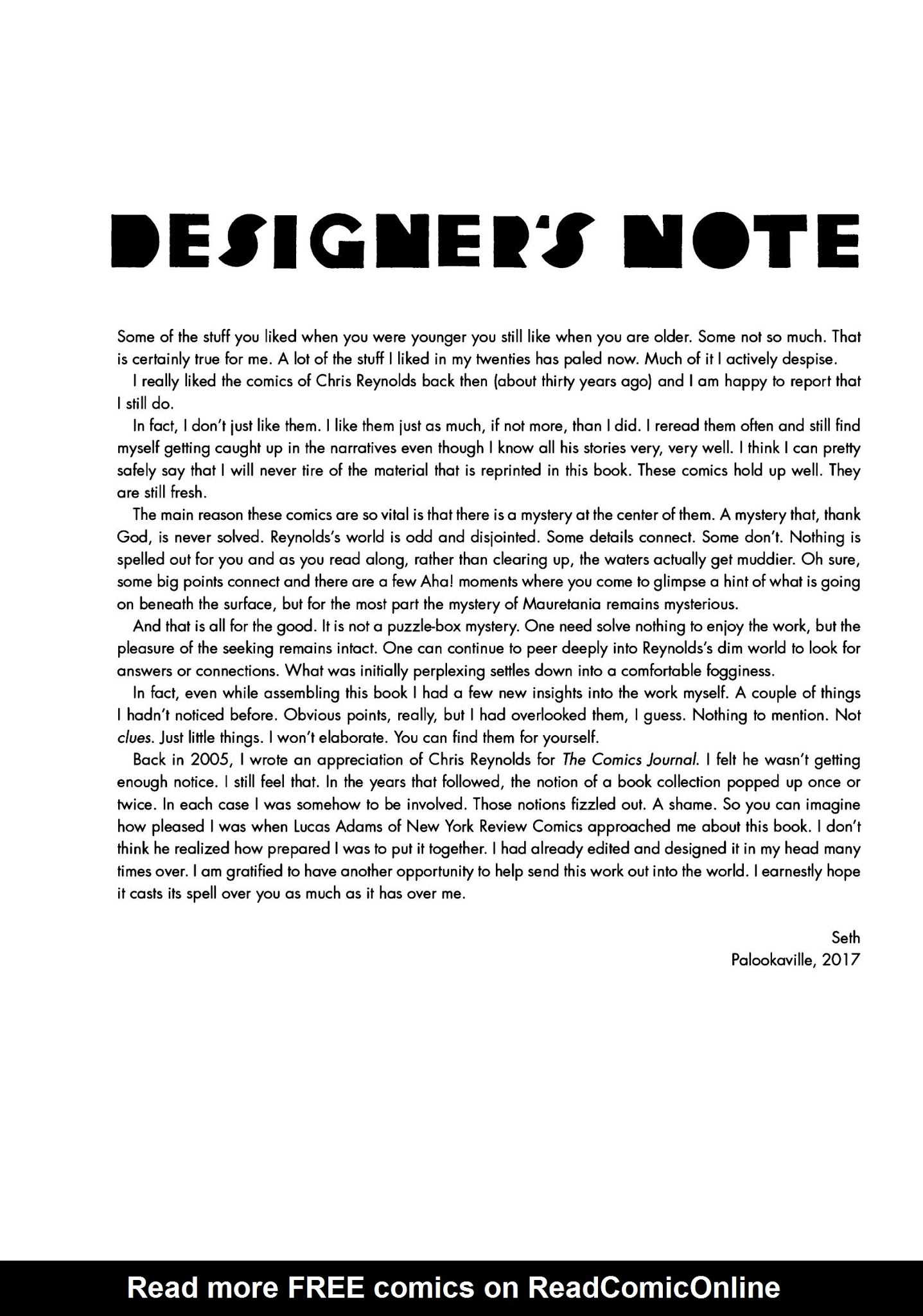 Read online The New World: Comics from Mauretania comic -  Issue # TPB - 260